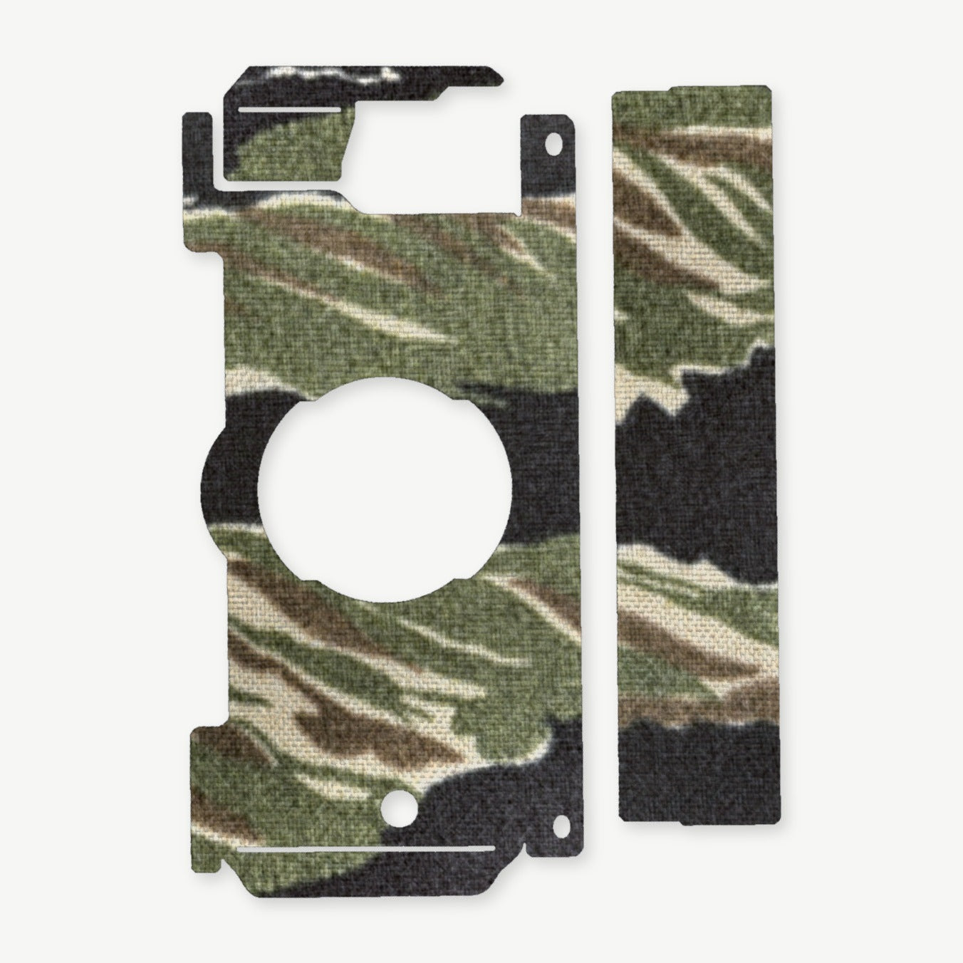 Light Wrap Kit for OLIGHT VALKYRIE PL-PRO - die-cut Cordura 1000D kit pieces in Tiger Stripe (Green/Black) - Combat Textiles