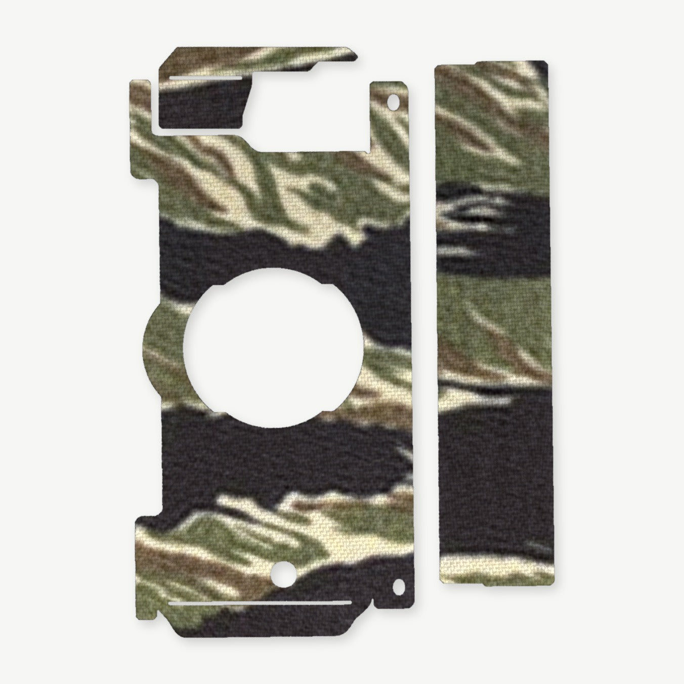 Light Wrap Kit for OLIGHT VALKYRIE PL-PRO - die-cut Cordura 1000D kit pieces in Tiger Stripe (Green/Black) - Combat Textiles