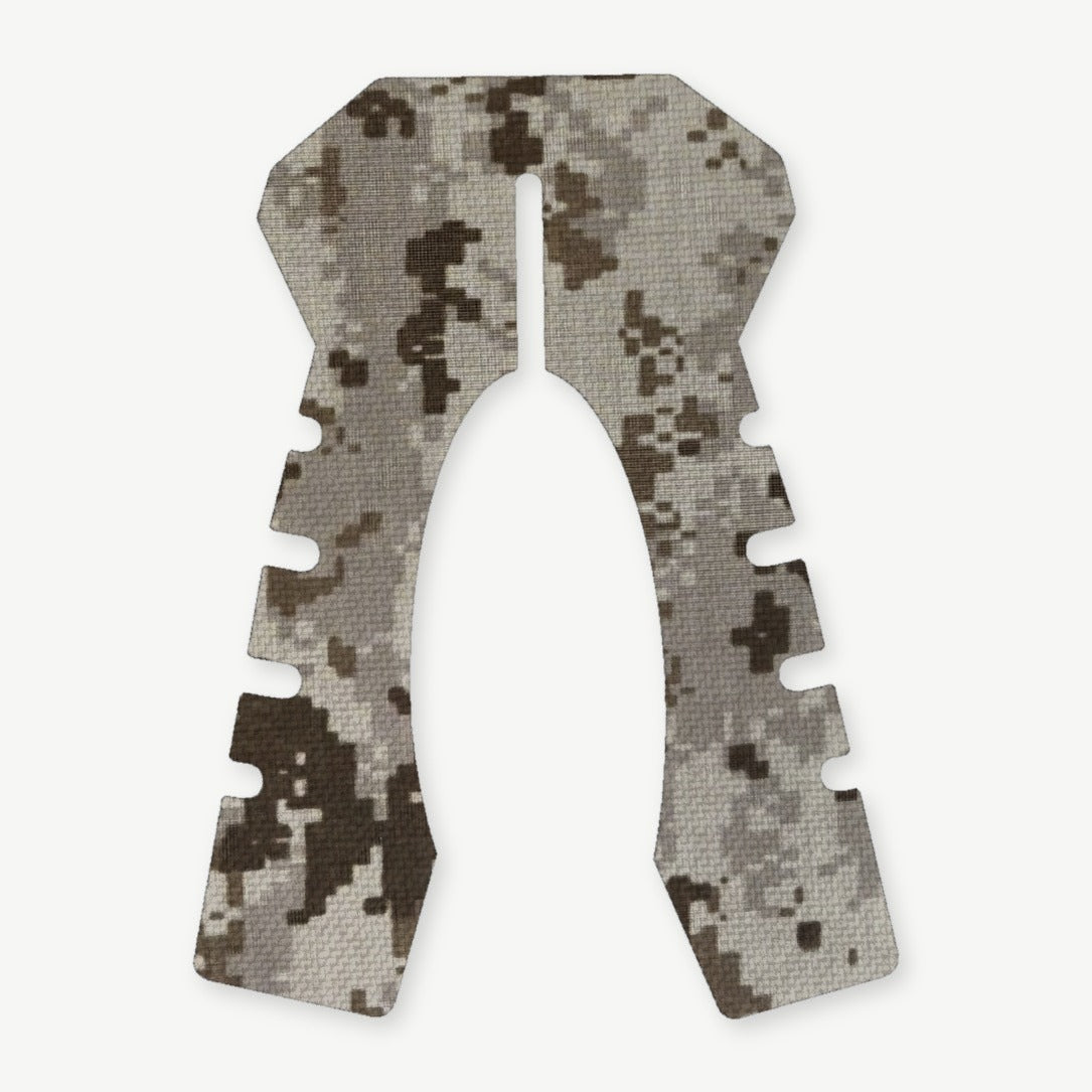 Grip Kit for Taurus TX22 - die-cut Cordura 1000D kit pieces in ACU (Desert) - Combat Textiles