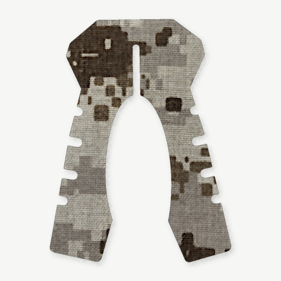 Grip Kit for Taurus TX22 - die-cut Cordura 1000D kit pieces in ACU (Desert) - Combat Textiles