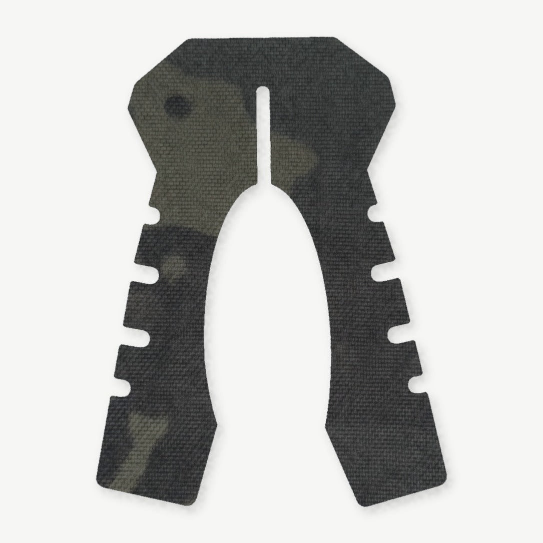 Grip Kit for Taurus TX22 - die-cut Cordura 1000D kit pieces in MultiCam Black - Combat Textiles