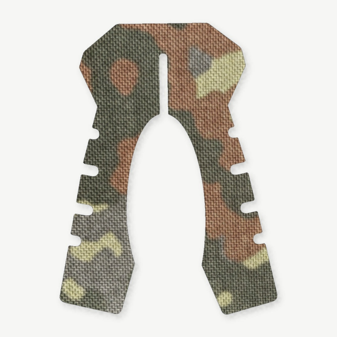 Grip Kit for Taurus TX22 - die-cut Cordura 1000D kit pieces in Flecktarn - Combat Textiles