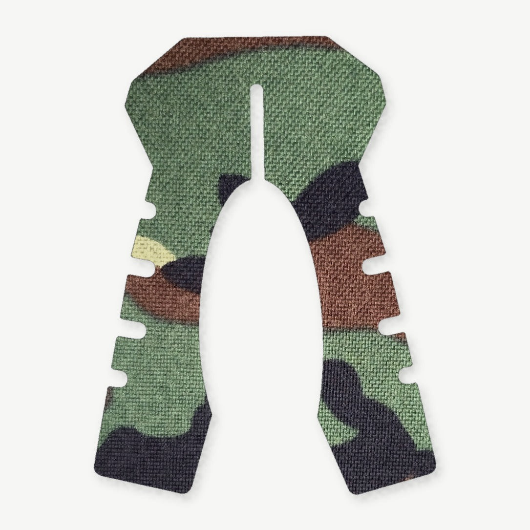 Grip Kit for Taurus TX22 - die-cut Cordura 1000D kit pieces in M81 Woodland - Combat Textiles