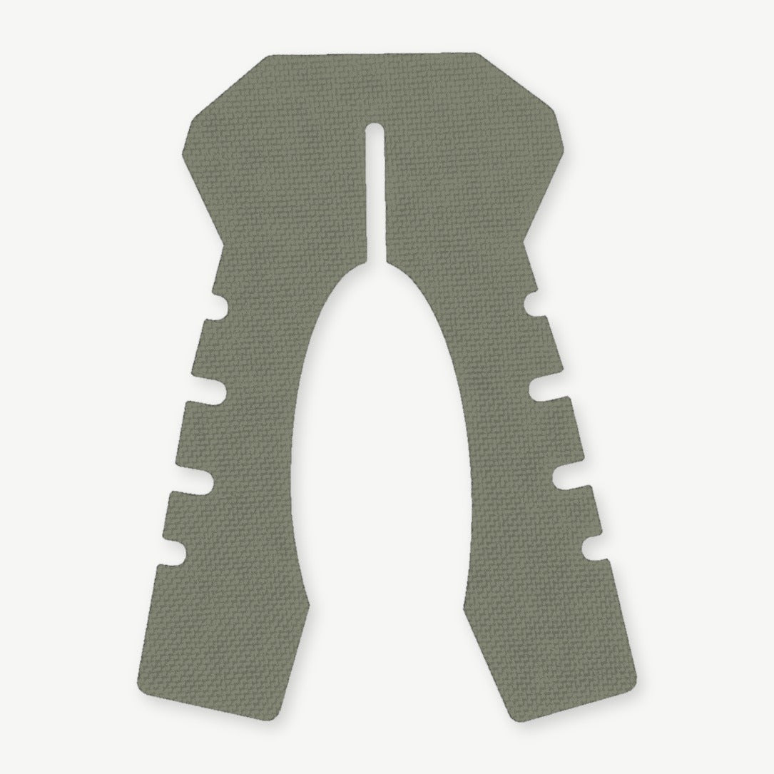 Grip Kit for Taurus TX22 - die-cut Cordura 1000D kit pieces in OD Green - Combat Textiles
