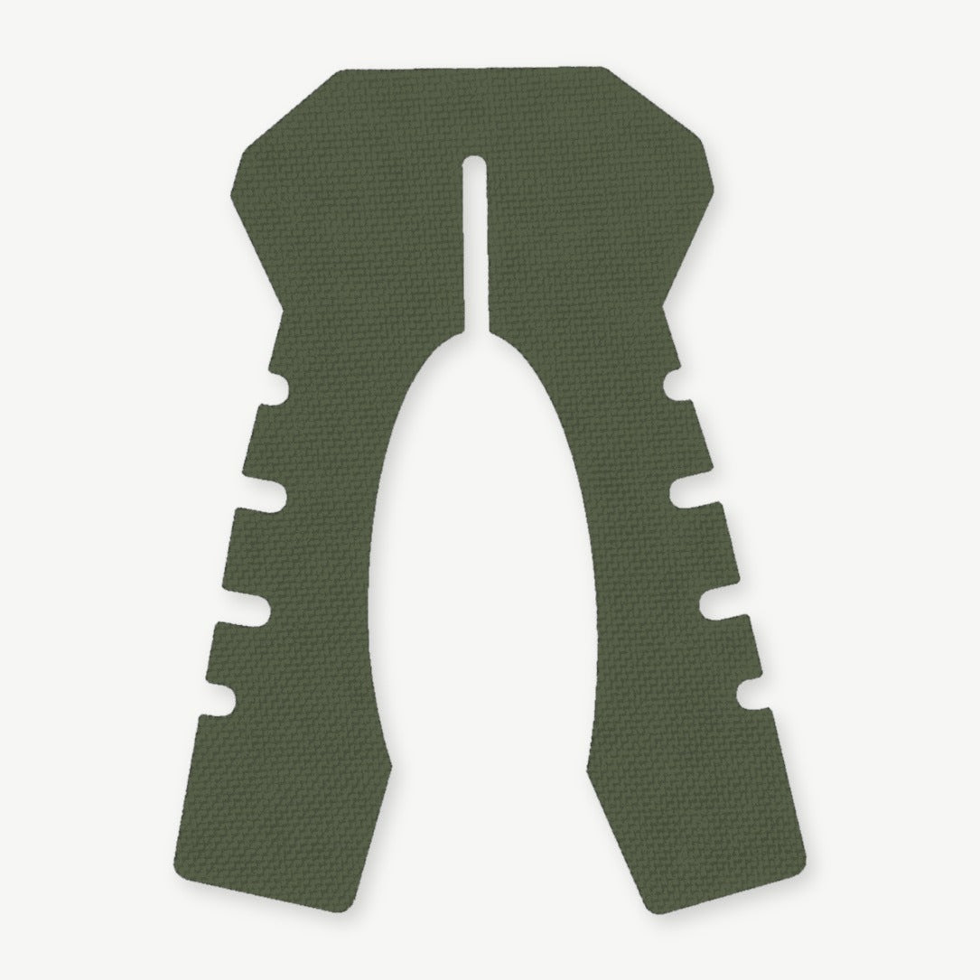 Grip Kit for Taurus TX22 - die-cut Cordura 1000D kit pieces in Ranger Green - Combat Textiles