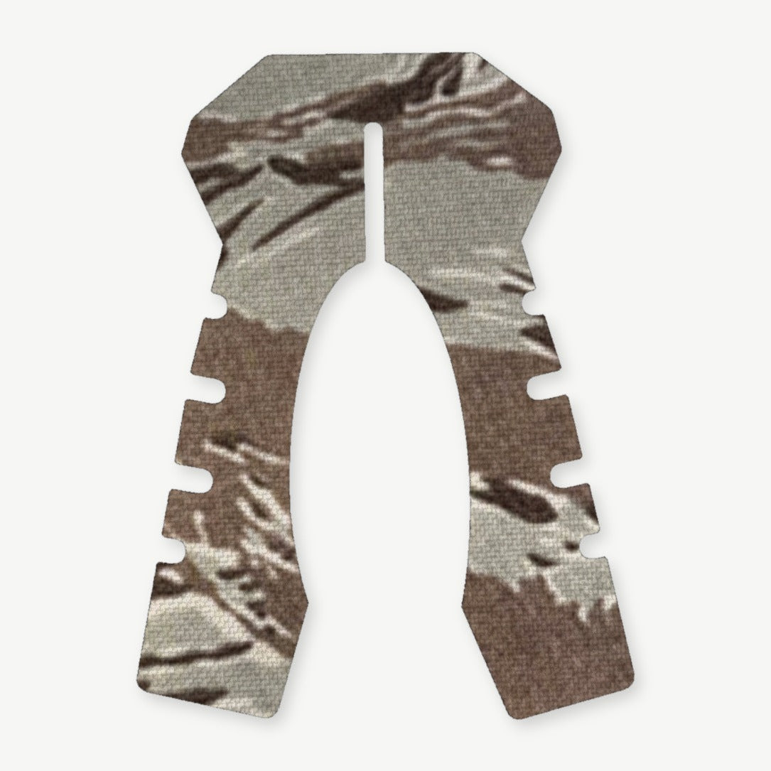 Grip Kit for Taurus TX22 - die-cut Cordura 1000D kit pieces in Tiger Stripe (ABU) - Combat Textiles