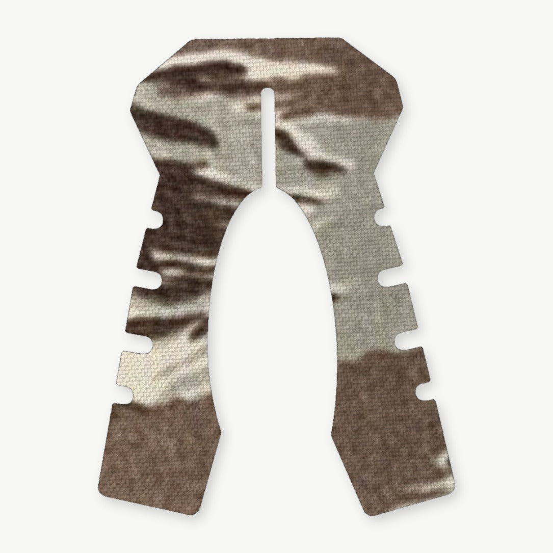 Grip Kit for Taurus TX22 - die-cut Cordura 1000D kit pieces in Tiger Stripe (ABU) - Combat Textiles