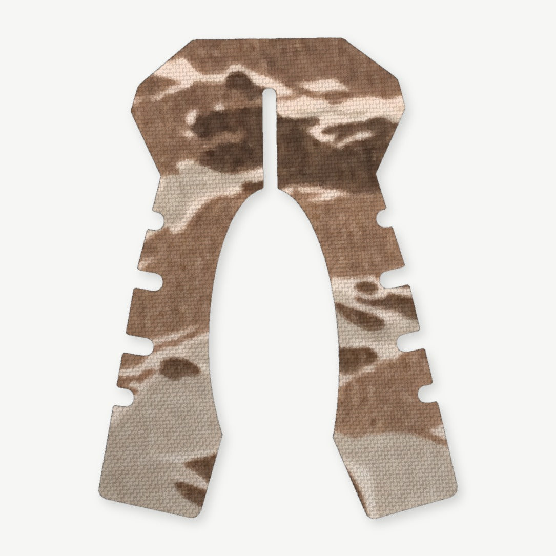 Grip Kit for Taurus TX22 - die-cut Cordura 1000D kit pieces in Tiger Stripe (Desert) - Combat Textiles