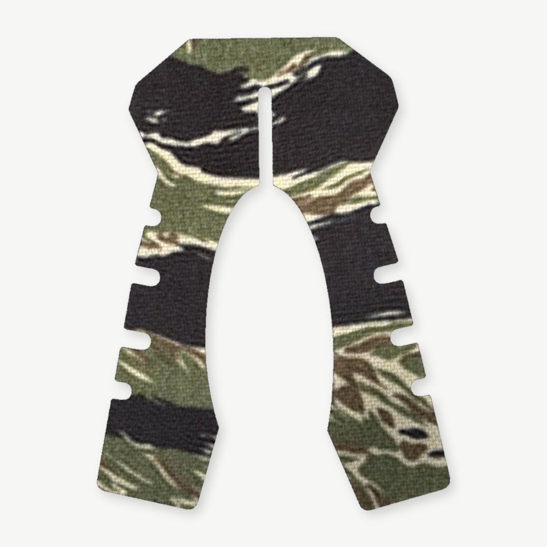 Grip Kit for Taurus TX22 - die-cut Cordura 1000D kit pieces in Tiger Stripe (Green/Black) - Combat Textiles