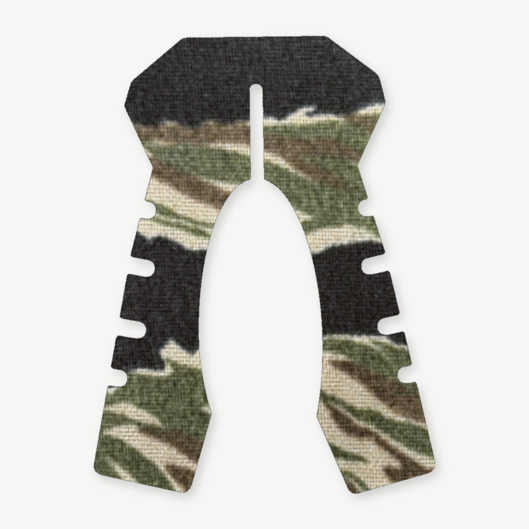 Grip Kit for Taurus TX22 - die-cut Cordura 1000D kit pieces in Tiger Stripe (Green/Black) - Combat Textiles