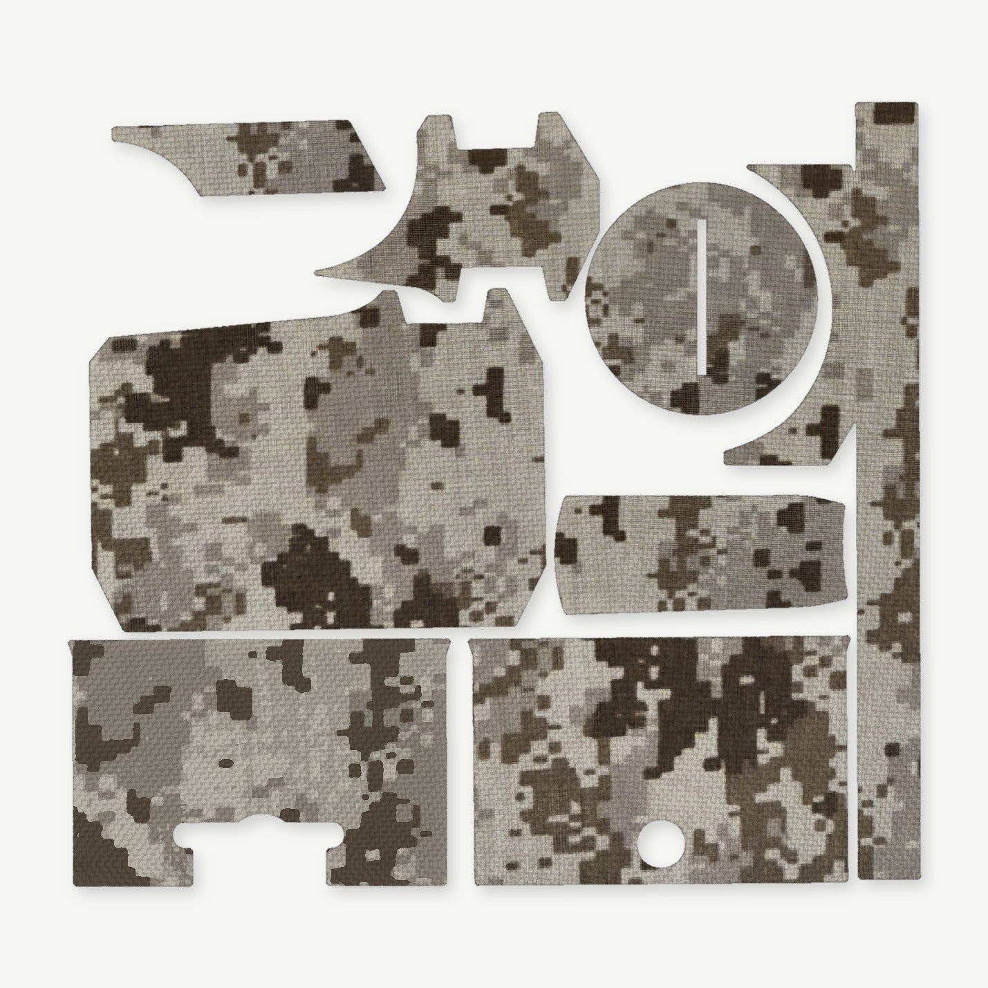 Optic Wrap Kit for Holosun HS403R / HS503R - die-cut Cordura 1000D kit pieces in ACU (Desert) - Combat Textiles