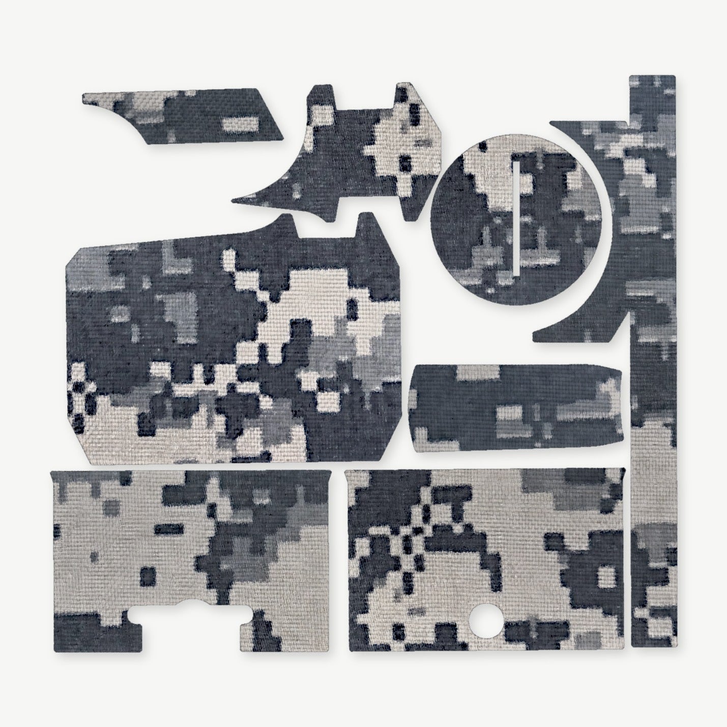 Optic Wrap Kit for Holosun HS403R / HS503R - die-cut Cordura 1000D kit pieces in ACU - Combat Textiles