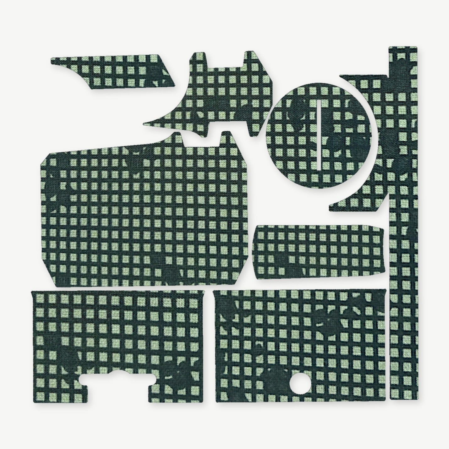 Optic Wrap Kit for Holosun HS403R / HS503R - die-cut Cordura 1000D kit pieces in Desert Night Camo - Combat Textiles
