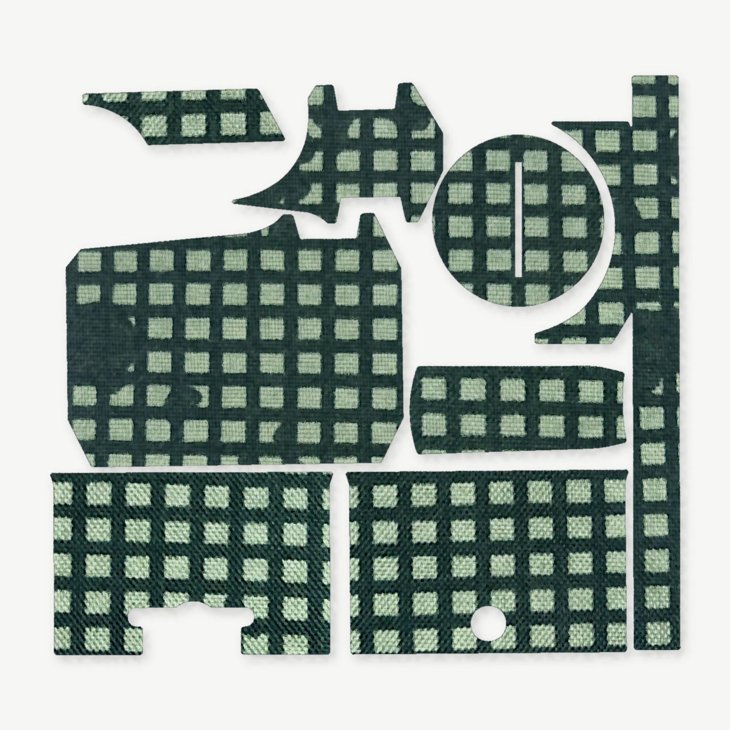 Optic Wrap Kit for Holosun HS403R / HS503R - die-cut Cordura 1000D kit pieces in Desert Night Camo - Combat Textiles