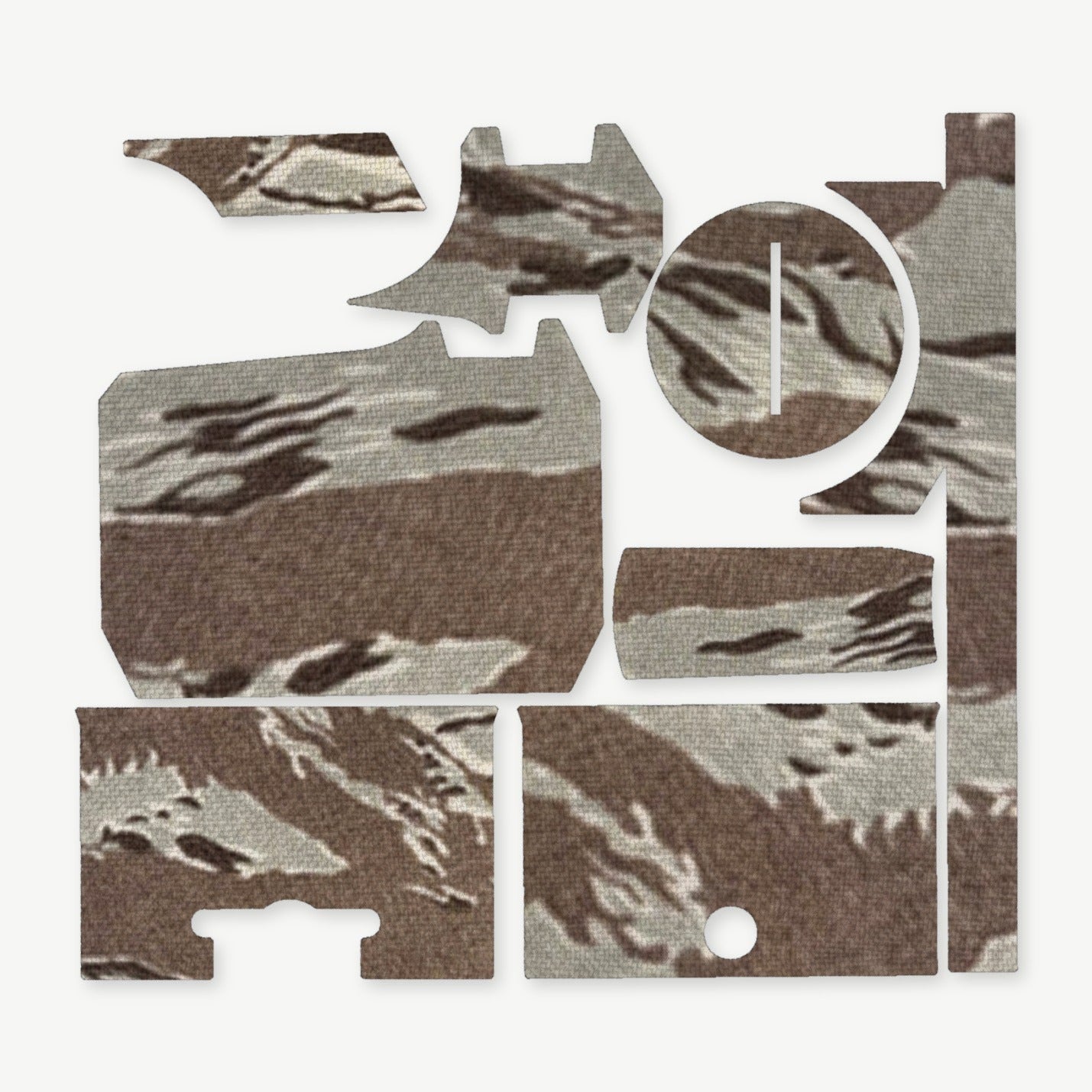 Optic Wrap Kit for Holosun HS403R / HS503R - die-cut Cordura 1000D kit pieces in Tiger Stripe (ABU) - Combat Textiles