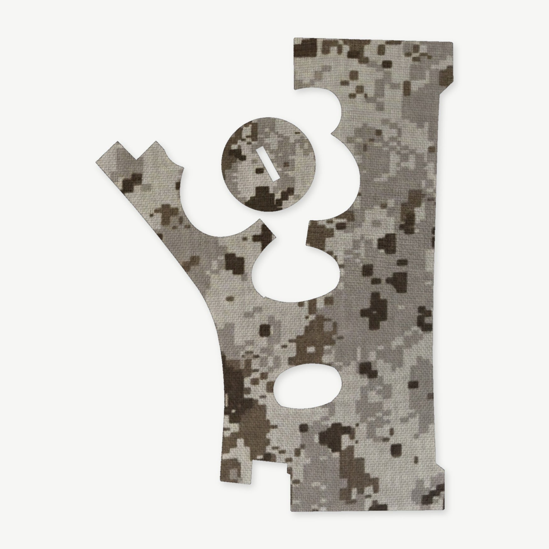 Optic Wrap Kit for Primary Arms SLx 1X MicroPrism - die-cut Cordura 1000D kit pieces in ACU (Desert) - Combat Textiles