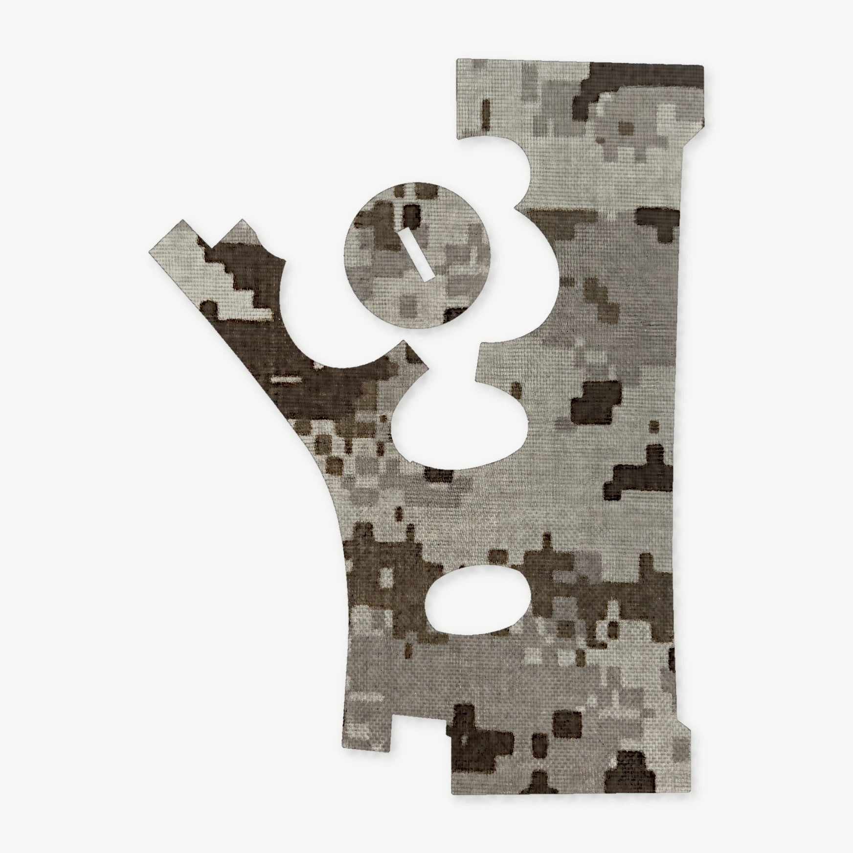 Optic Wrap Kit for Primary Arms SLx 1X MicroPrism - die-cut Cordura 1000D kit pieces in ACU (Desert) - Combat Textiles