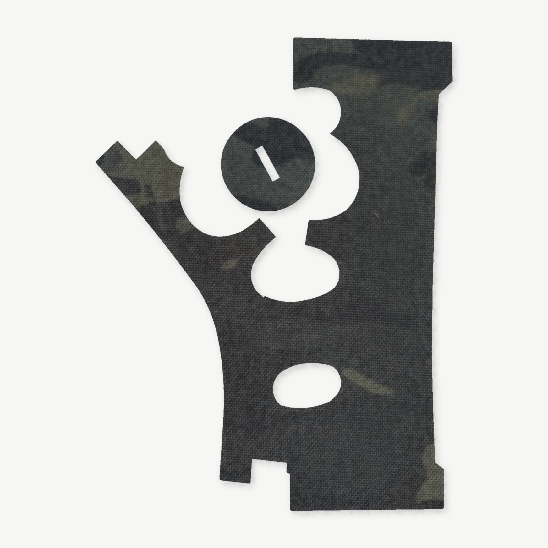 Optic Wrap Kit for Primary Arms SLx 1X MicroPrism - die-cut Cordura 1000D kit pieces in MultiCam Black - Combat Textiles