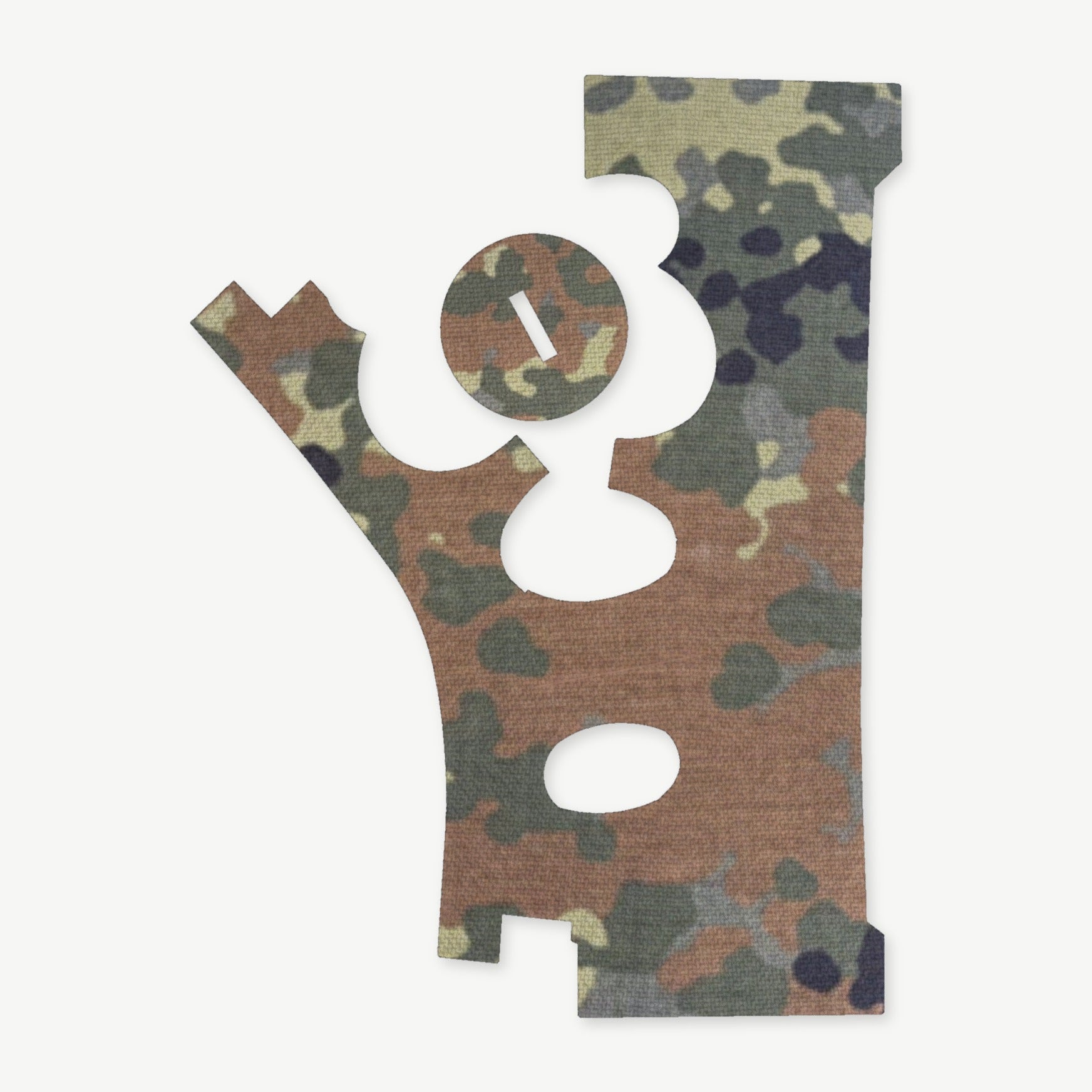 Optic Wrap Kit for Primary Arms SLx 1X MicroPrism - die-cut Cordura 1000D kit pieces in Flecktarn - Combat Textiles