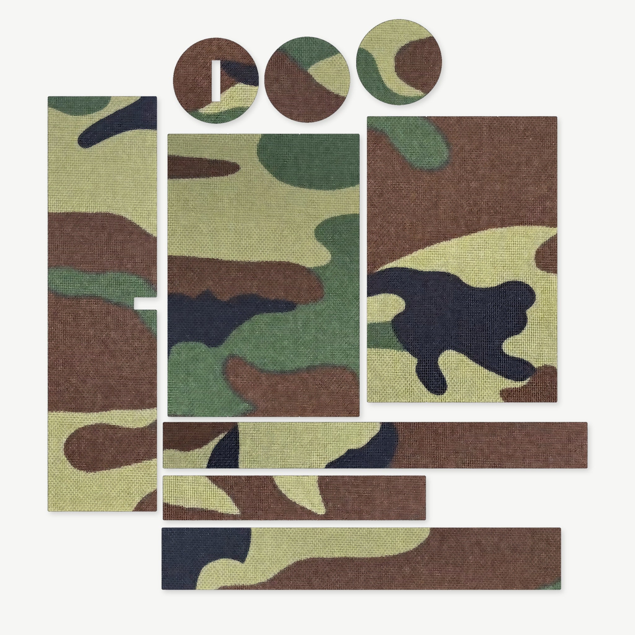 Optic Wrap Kit for Primary Arms SLx 1-6x24 Gen IV - die-cut Cordura 1000D kit pieces in M81 Woodland - Combat Textiles