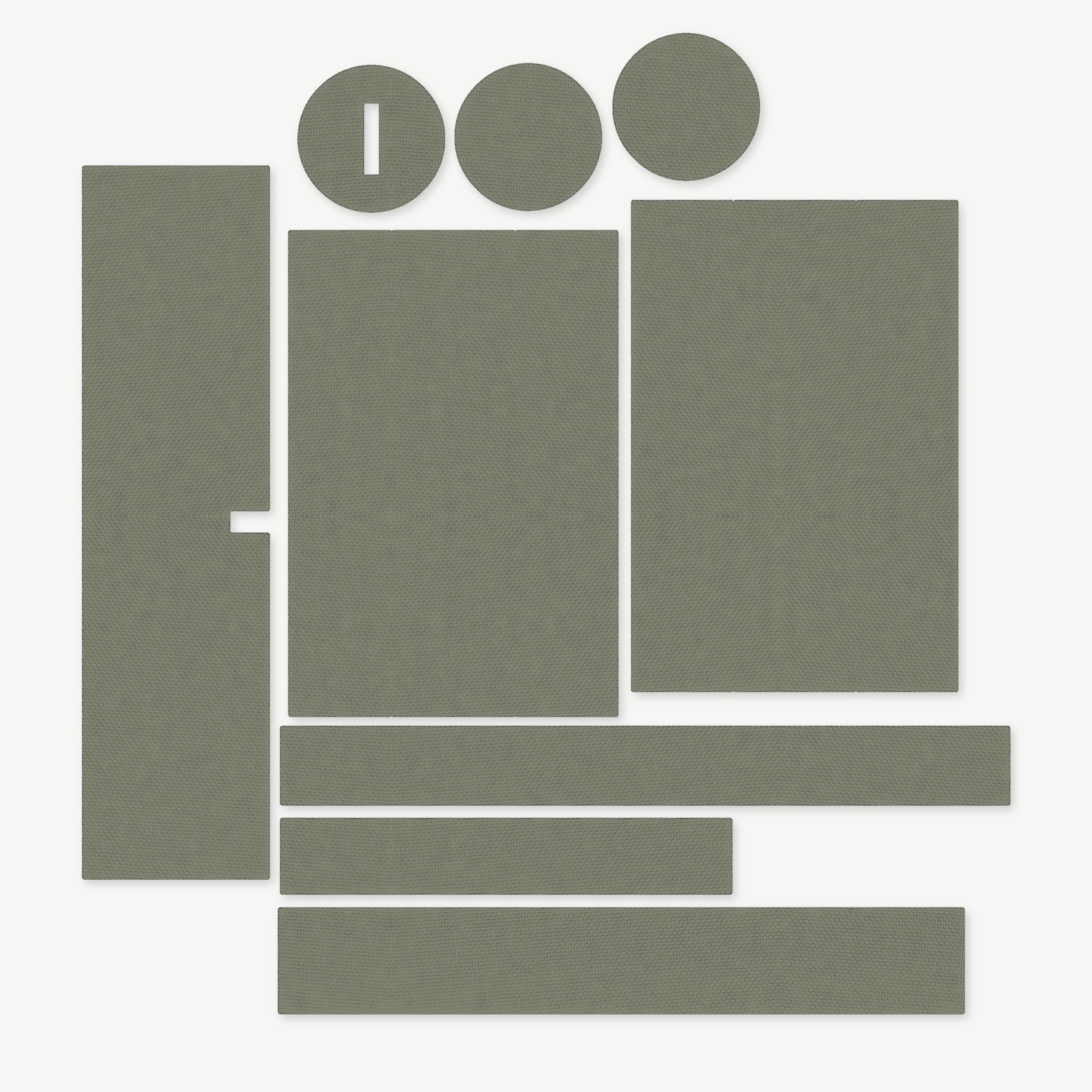 Optic Wrap Kit for Primary Arms SLx 1-6x24 Gen IV - die-cut Cordura 1000D kit pieces in OD Green - Combat Textiles