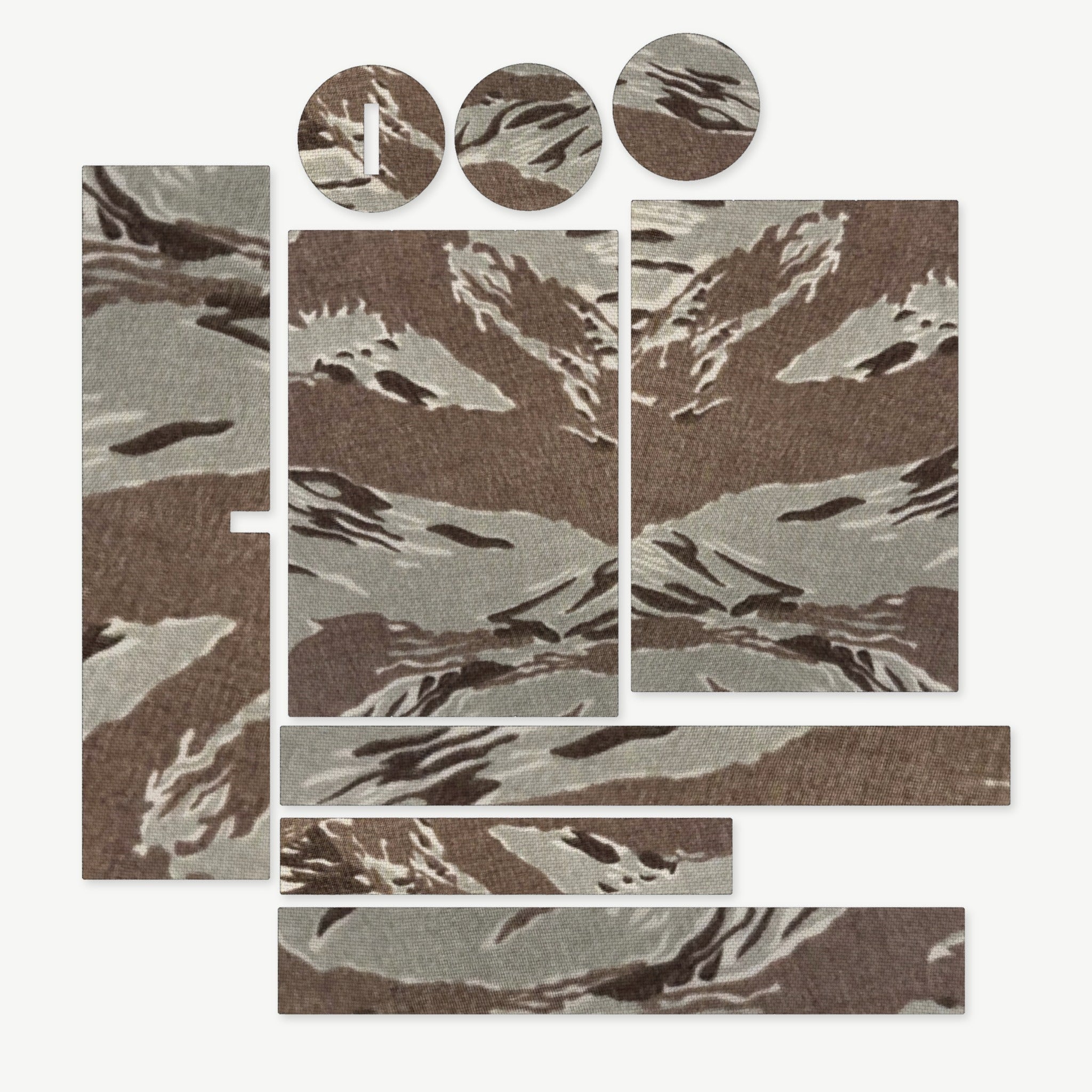 Optic Wrap Kit for Primary Arms SLx 1-6x24 Gen IV - die-cut Cordura 1000D kit pieces in Tiger Stripe (ABU) - Combat Textiles