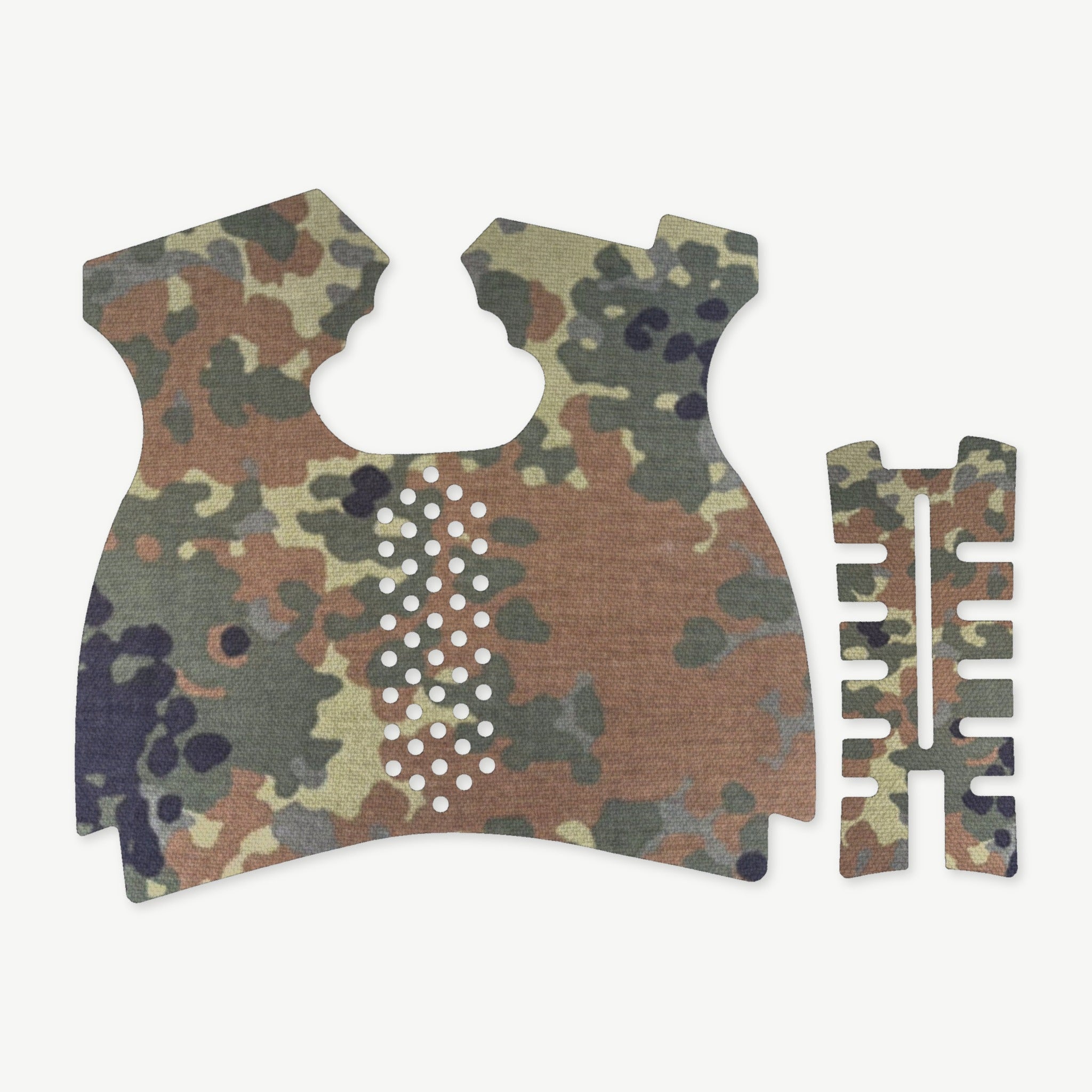 Grip Kit for Springfield XDM 10mm (Full Size) - die-cut Cordura 1000D kit pieces in Flecktarn - Combat Textiles