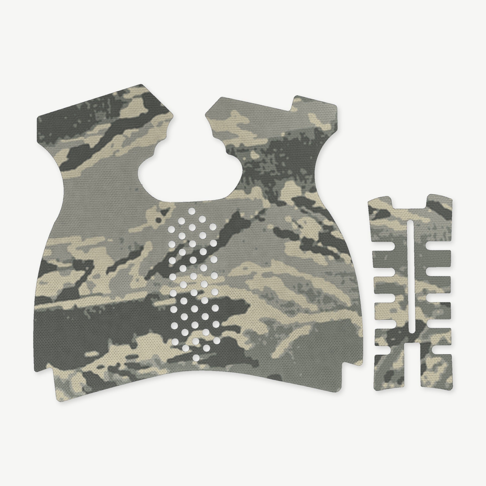 Grip Kit for Springfield XDM 10mm (Full Size) - die-cut Cordura 1000D kit pieces in Tiger Stripe (ABU) - Combat Textiles
