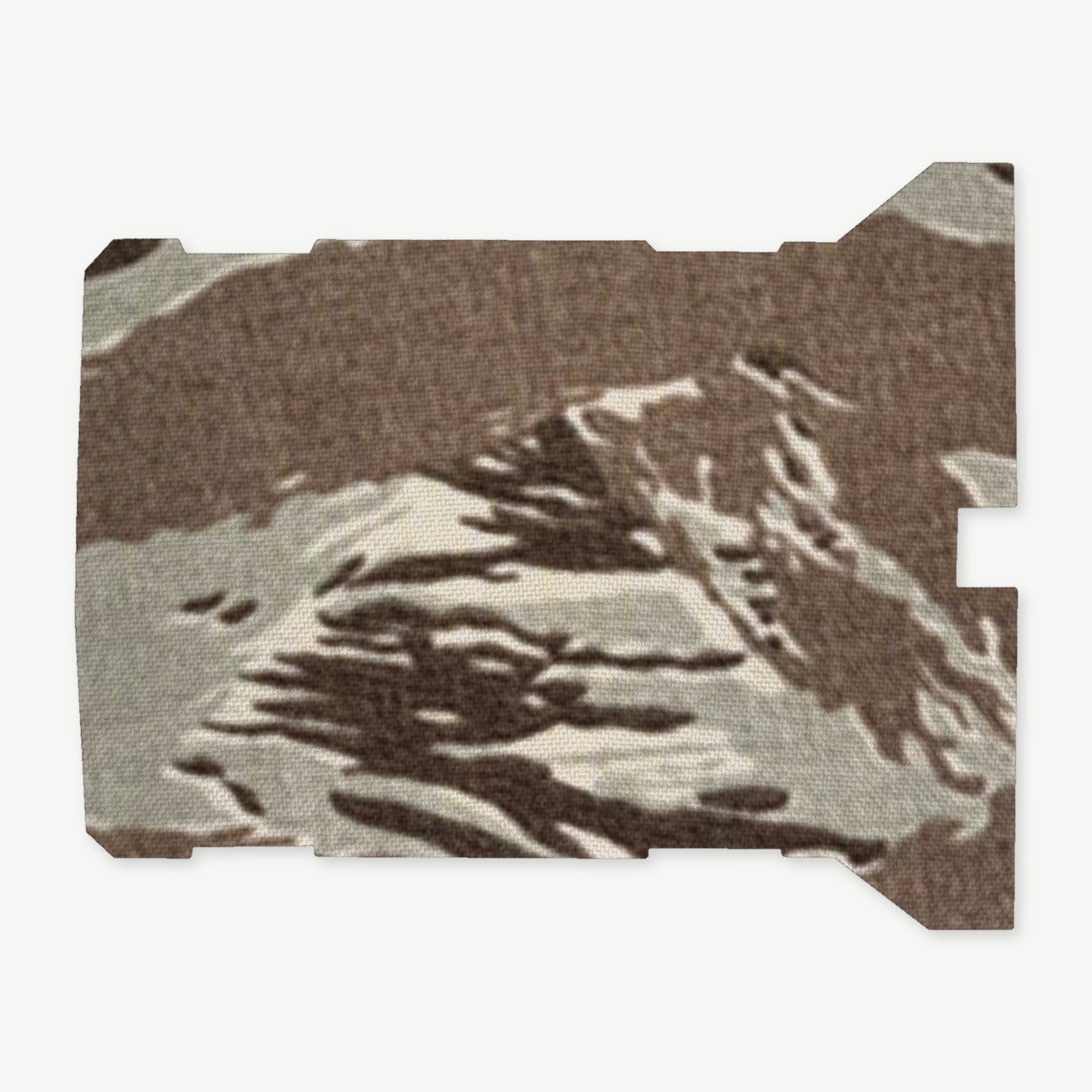 Stock Wrap Kit for SB Tactical SBA3 - die-cut Cordura 1000D kit pieces in Tiger Stripe (ABU) - Combat Textiles