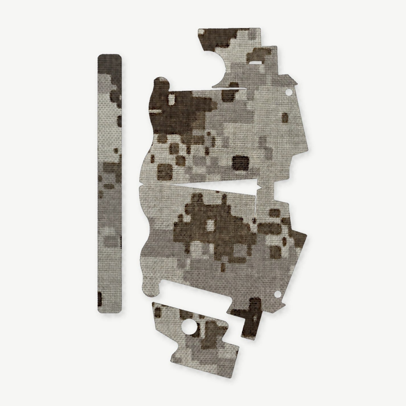 Light Wrap Kit for Streamlight TLR-7 HL-X SUB - die-cut Cordura 1000D kit pieces in ACU (Desert) - Combat Textiles