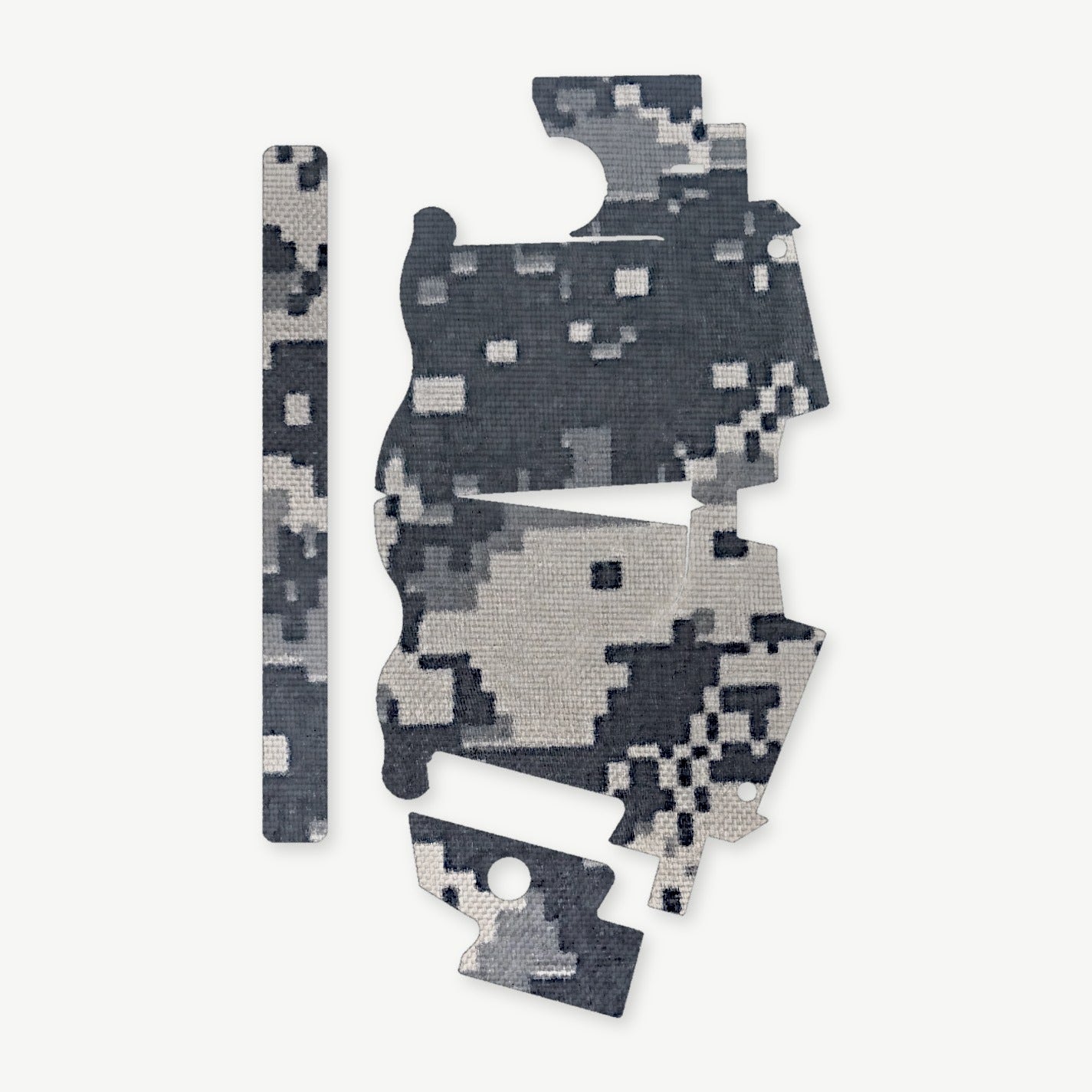 Light Wrap Kit for Streamlight TLR-7 HL-X SUB - die-cut Cordura 1000D kit pieces in ACU - Combat Textiles