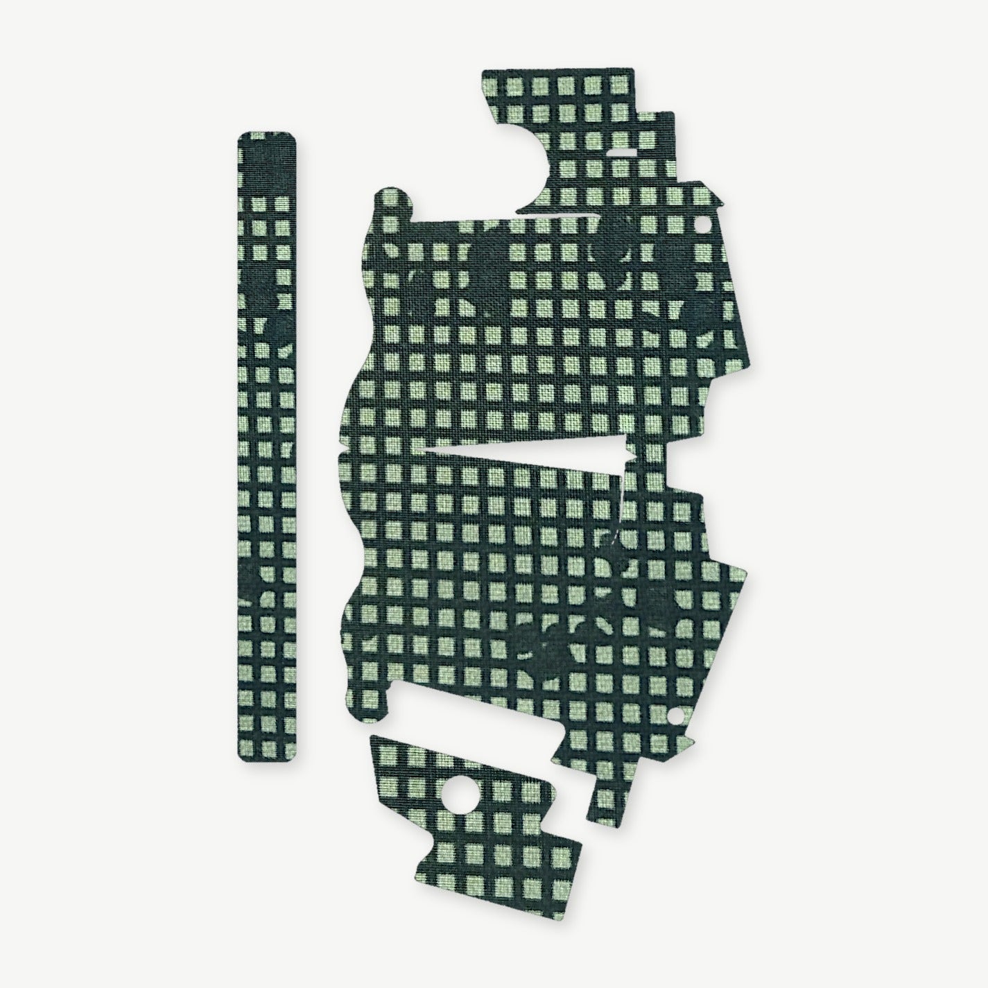 Light Wrap Kit for Streamlight TLR-7 HL-X SUB - die-cut Cordura 1000D kit pieces in Desert Night Camo - Combat Textiles