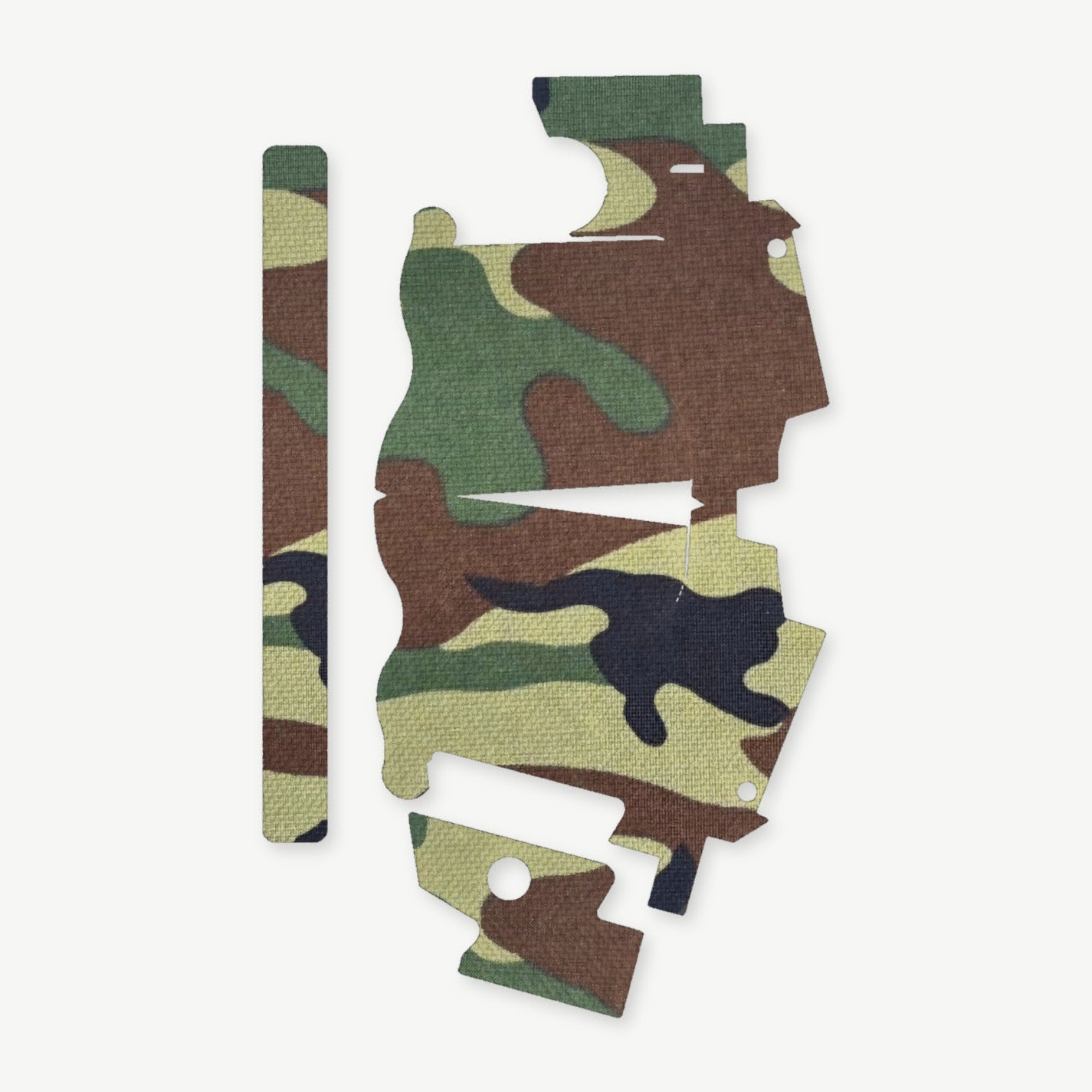 Light Wrap Kit for Streamlight TLR-7 HL-X SUB - die-cut Cordura 1000D kit pieces in M81 Woodland - Combat Textiles