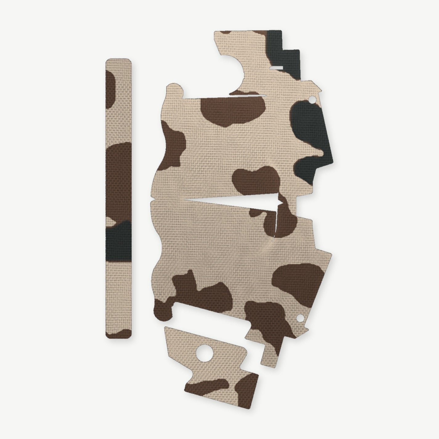 Light Wrap Kit for Streamlight TLR-7 HL-X SUB - die-cut Cordura 1000D kit pieces in Tropentarn - Combat Textiles