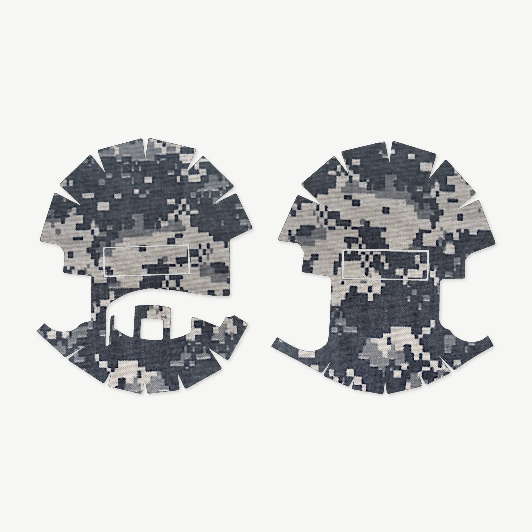 Ear Pro Wrap Kit for Sordin Supreme PRO-X / ACE Schakal - die-cut Cordura 1000D kit pieces in ACU - Combat Textiles