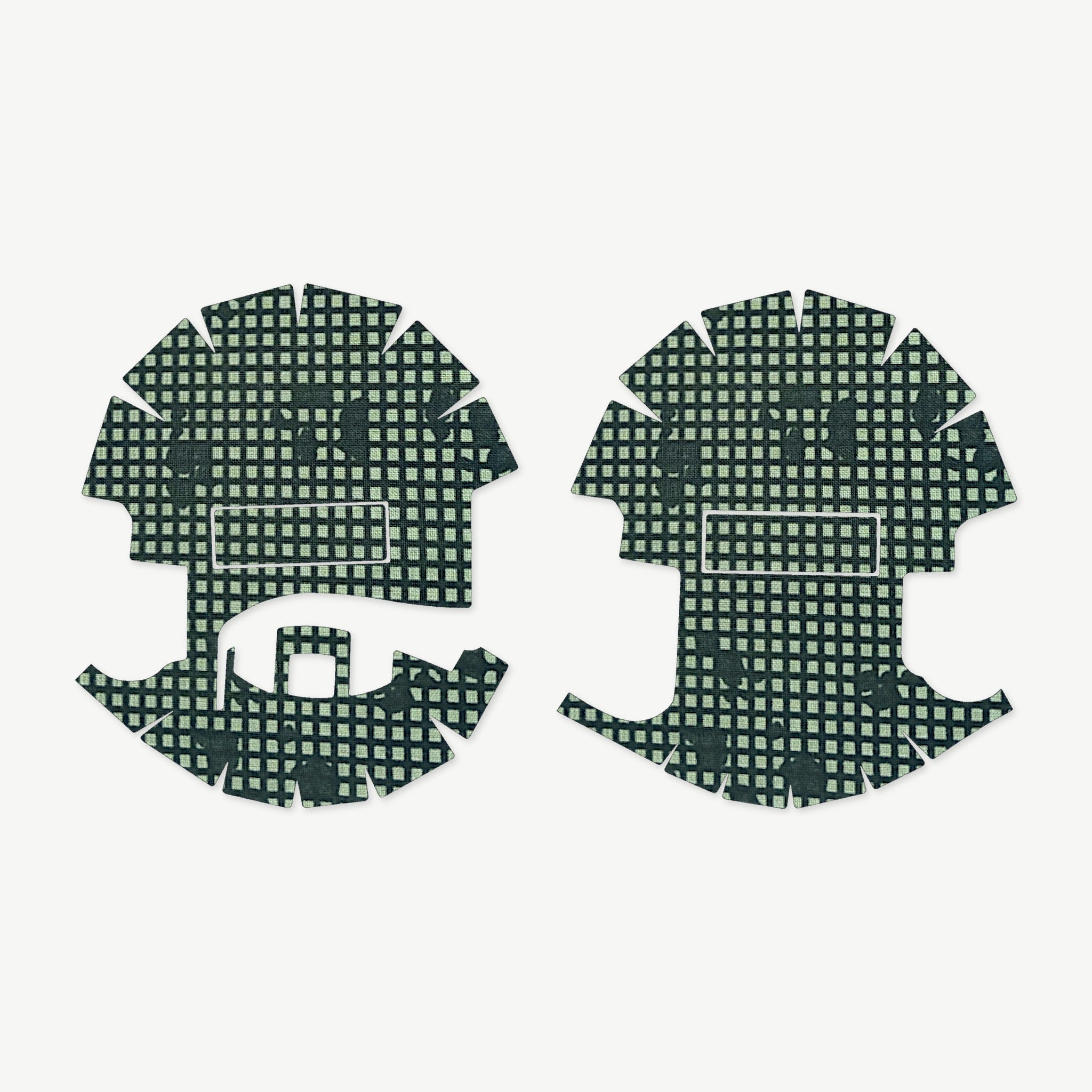 Ear Pro Wrap Kit for Sordin Supreme PRO-X / ACE Schakal - die-cut Cordura 1000D kit pieces in Desert Night Camo - Combat Textiles