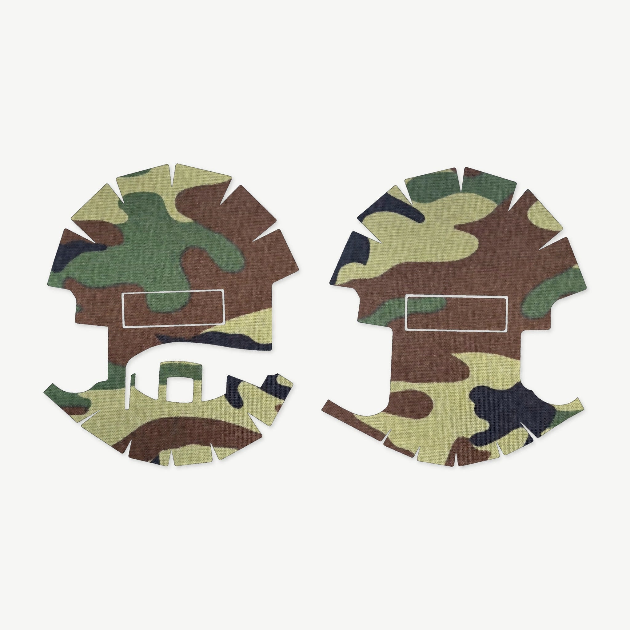 Ear Pro Wrap Kit for Sordin Supreme PRO-X / ACE Schakal - die-cut Cordura 1000D kit pieces in M81 Woodland - Combat Textiles