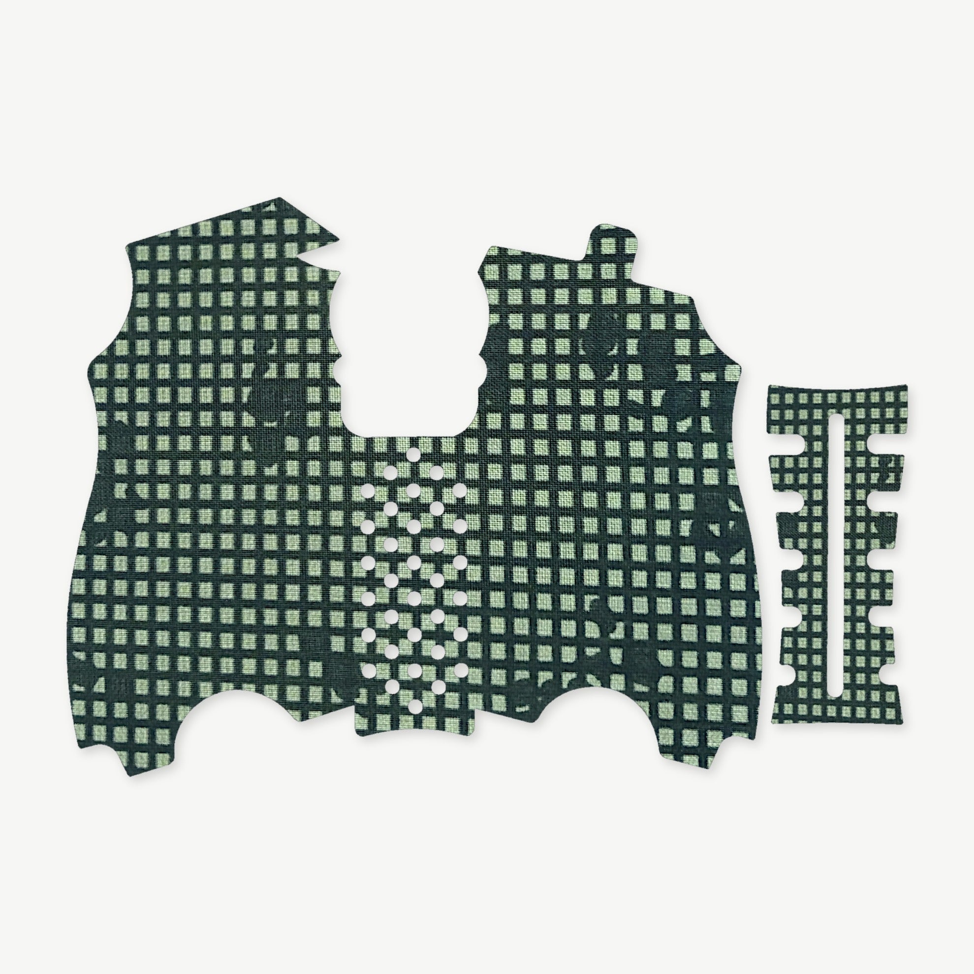 Grip Kit for HK USP Compact (9mm/.40 S&W/.357 SIG) - die-cut Cordura 1000D kit pieces in Desert Night Camo - Combat Textiles