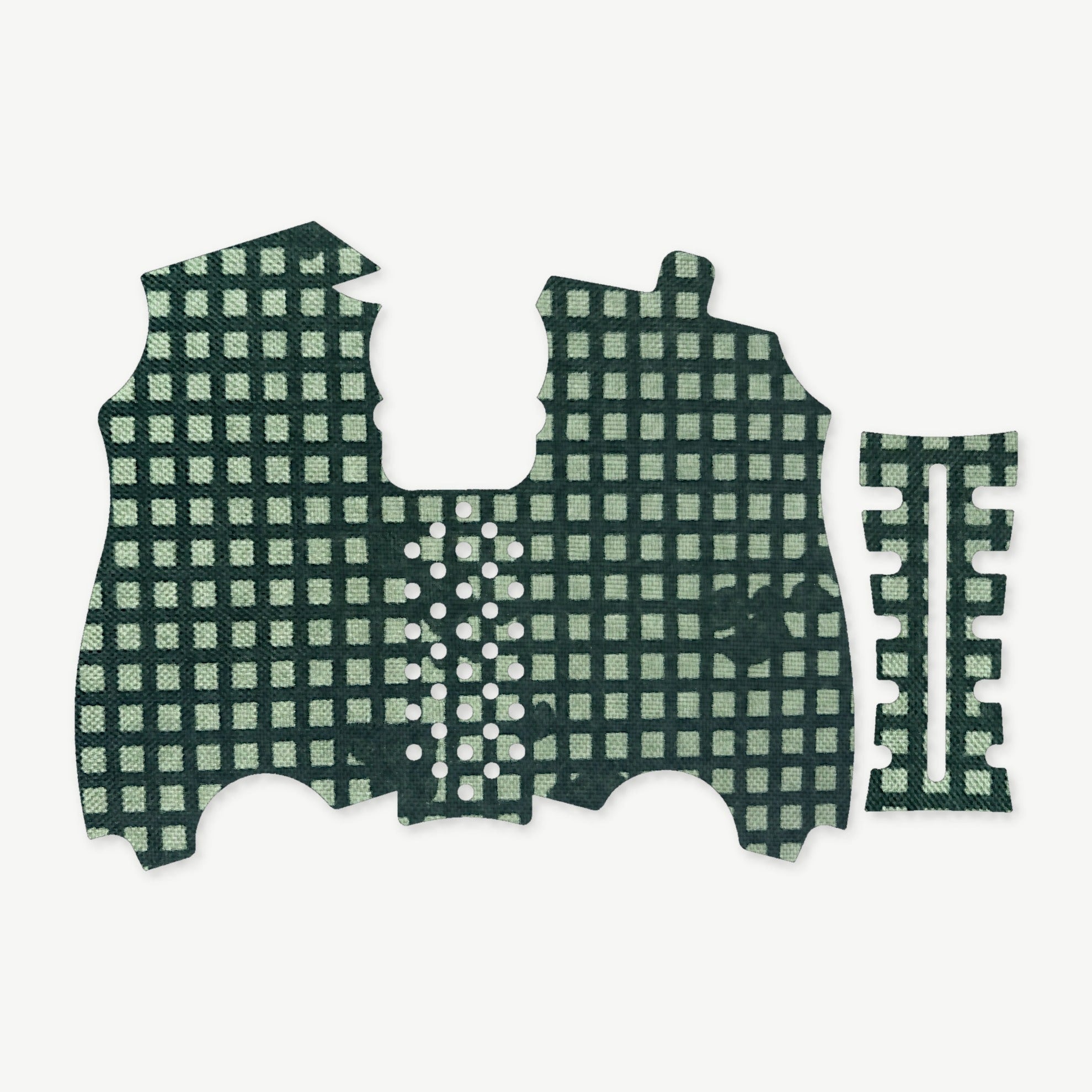 Grip Kit for HK USP Compact (9mm/.40 S&W/.357 SIG) - die-cut Cordura 1000D kit pieces in Desert Night Camo - Combat Textiles