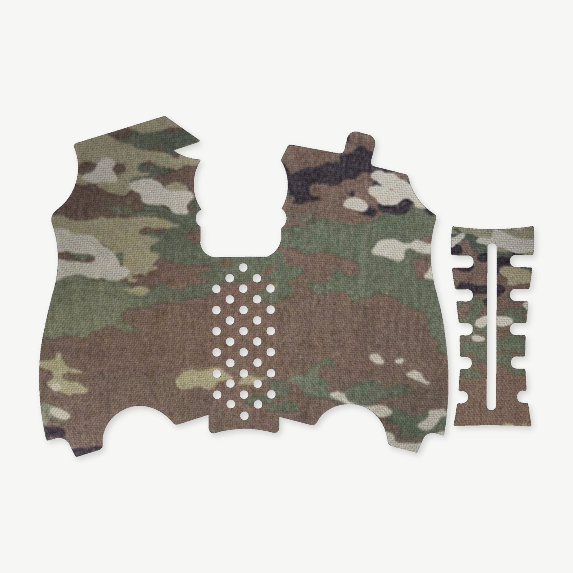 Grip Kit for HK USP Compact (9mm/.40 S&W/.357 SIG) - die-cut Cordura 1000D kit pieces in MultiCam - Combat Textiles