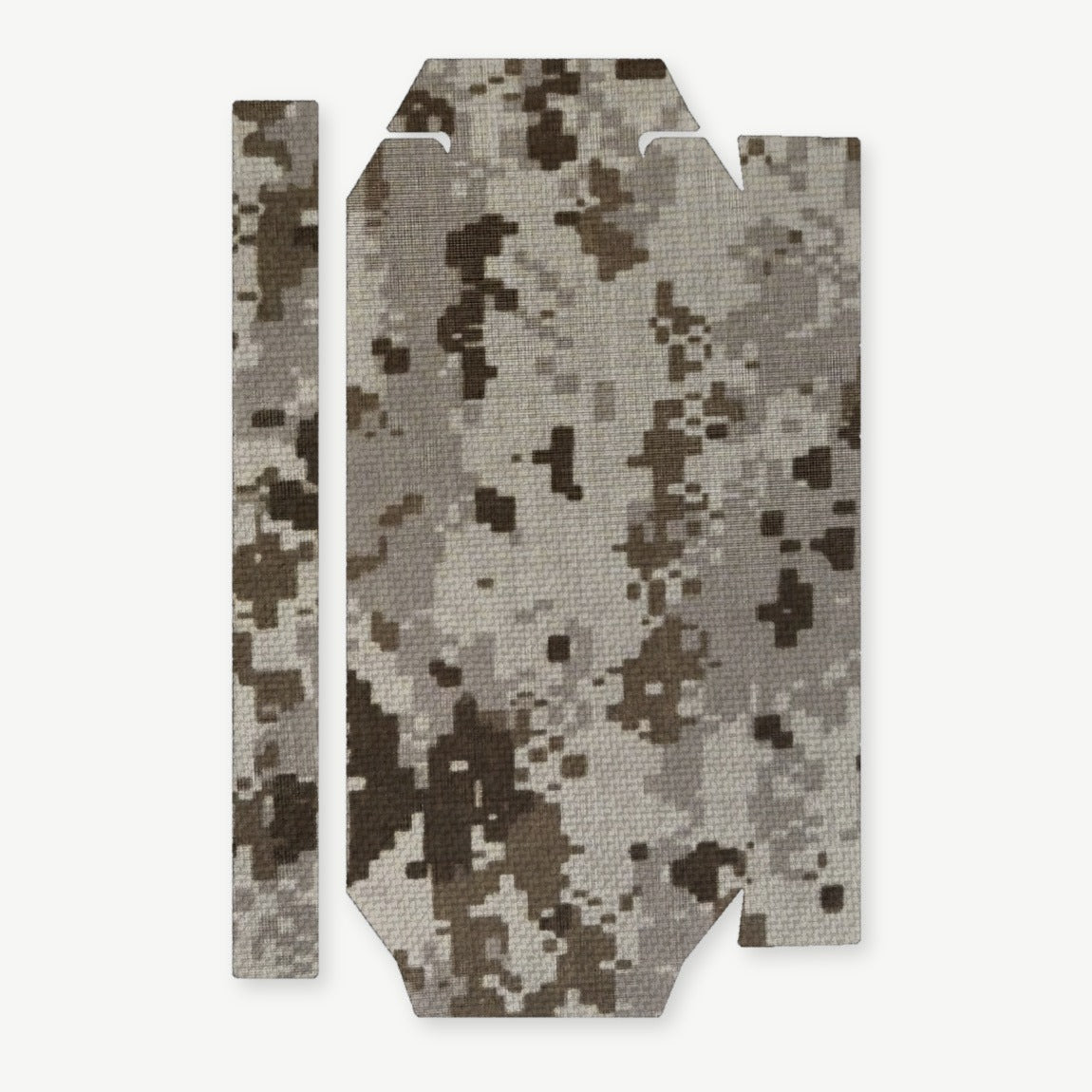 Light Wrap Kit for INFORCE WILD 1/2 - die-cut Cordura 1000D kit pieces in ACU (Desert) - Combat Textiles