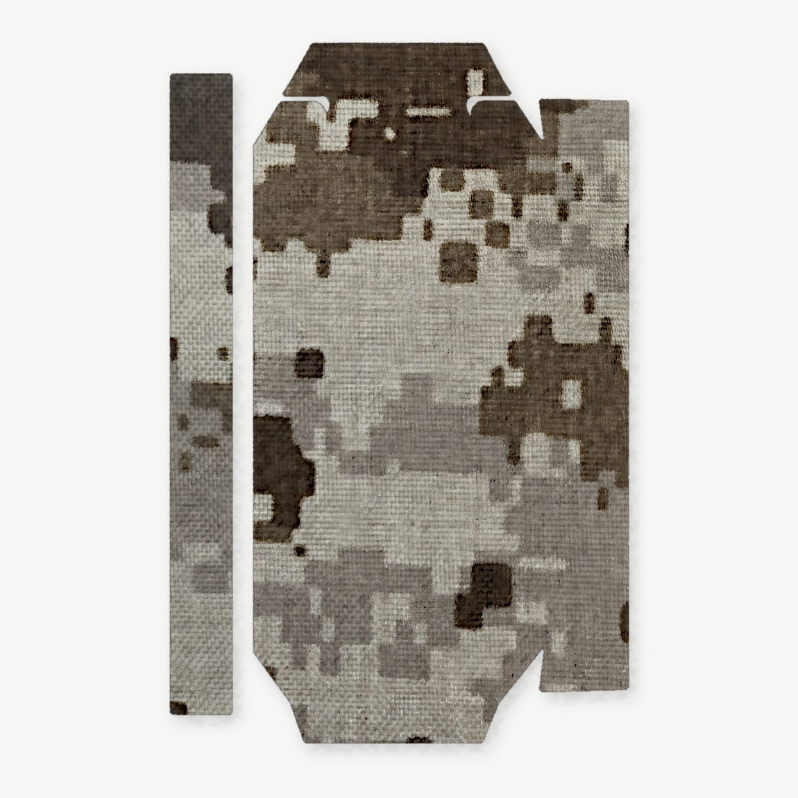 Light Wrap Kit for INFORCE WILD 1/2 - die-cut Cordura 1000D kit pieces in ACU (Desert) - Combat Textiles
