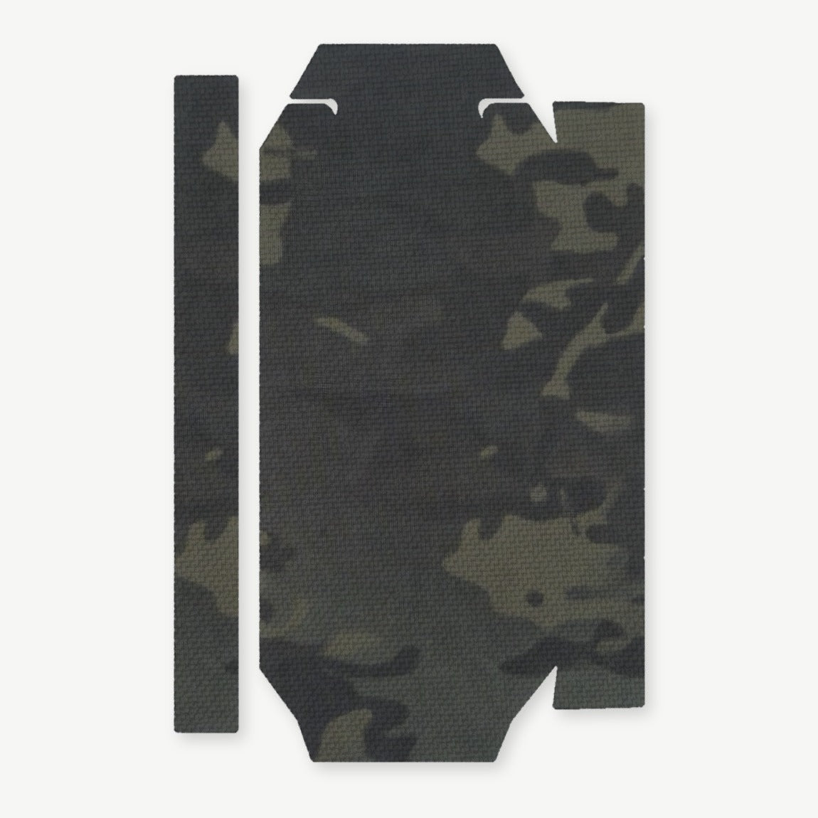 Light Wrap Kit for INFORCE WILD 1/2 - die-cut Cordura 1000D kit pieces in MultiCam Black - Combat Textiles