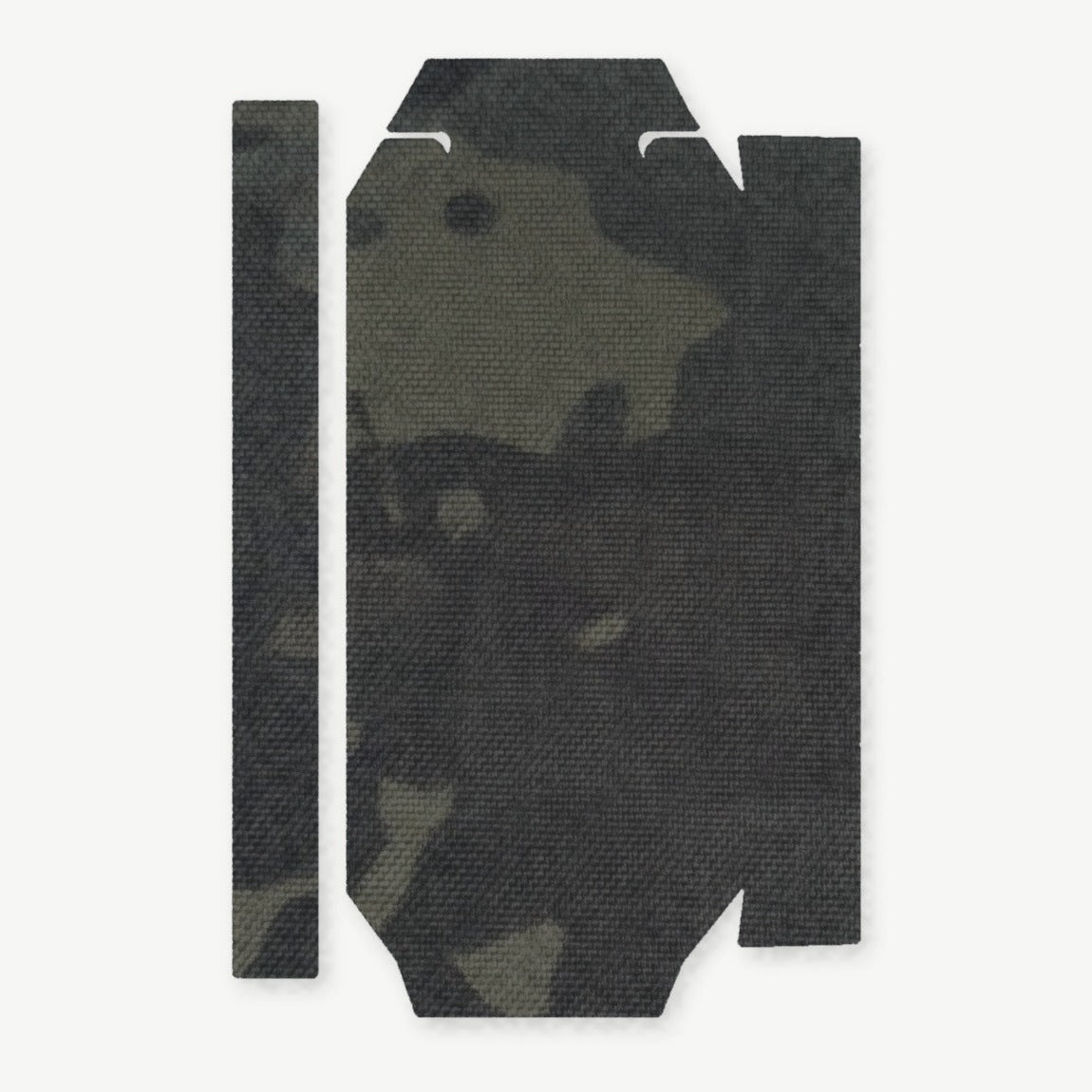 Light Wrap Kit for INFORCE WILD 1/2 - die-cut Cordura 1000D kit pieces in MultiCam Black - Combat Textiles