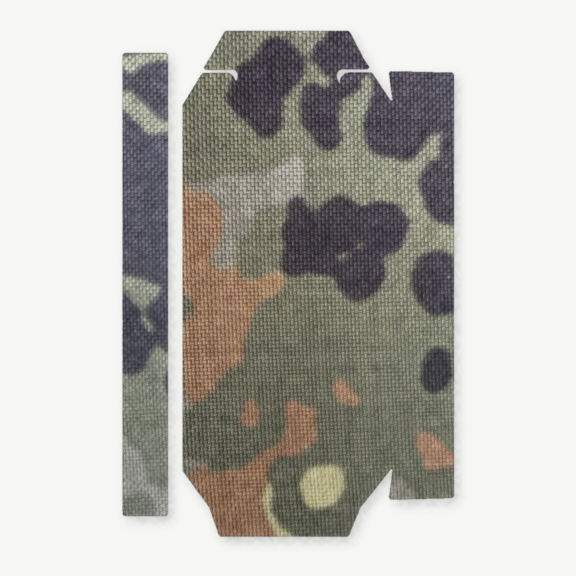 Light Wrap Kit for INFORCE WILD 1/2 - die-cut Cordura 1000D kit pieces in Flecktarn - Combat Textiles