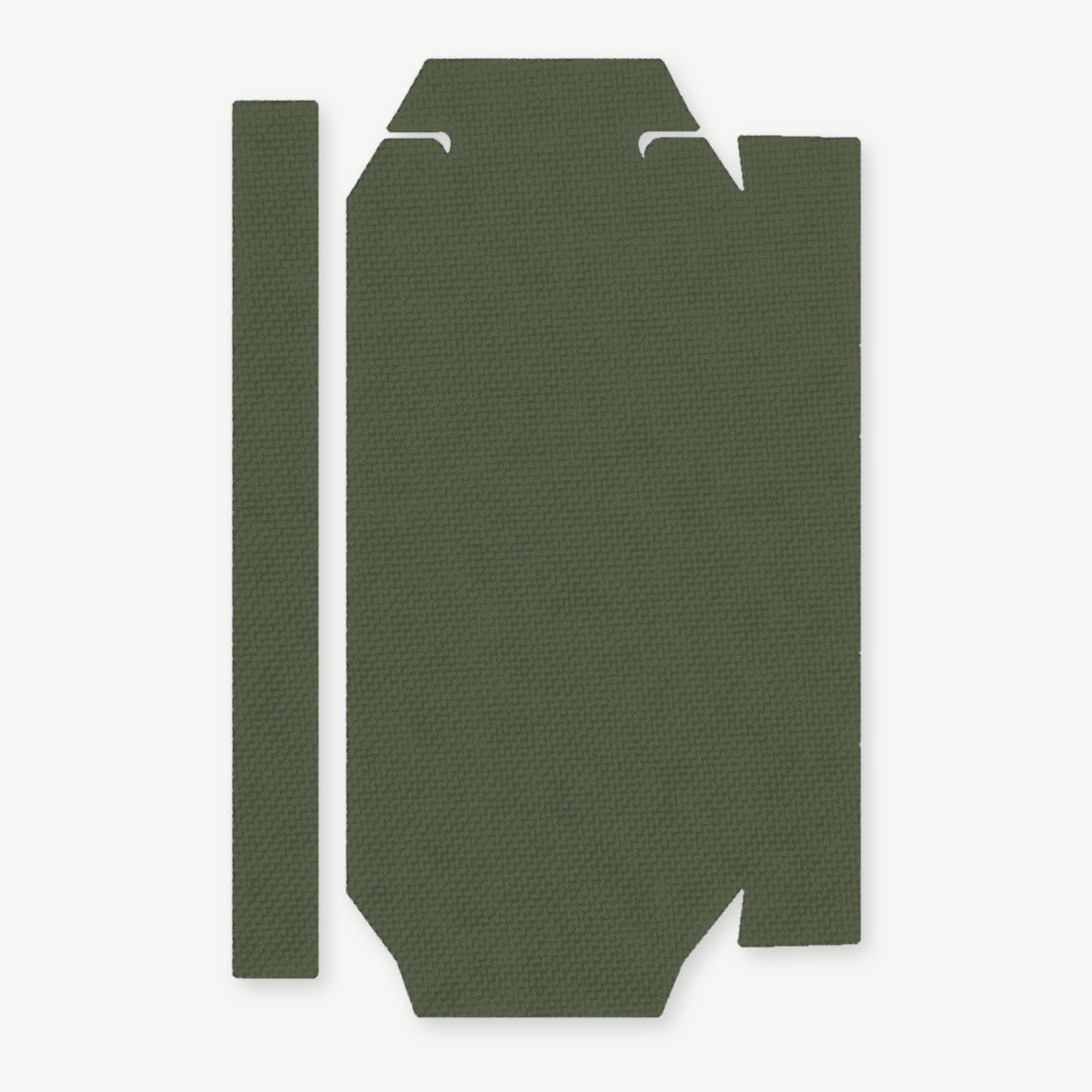 Light Wrap Kit for INFORCE WILD 1/2 - die-cut Cordura 1000D kit pieces in Ranger Green - Combat Textiles