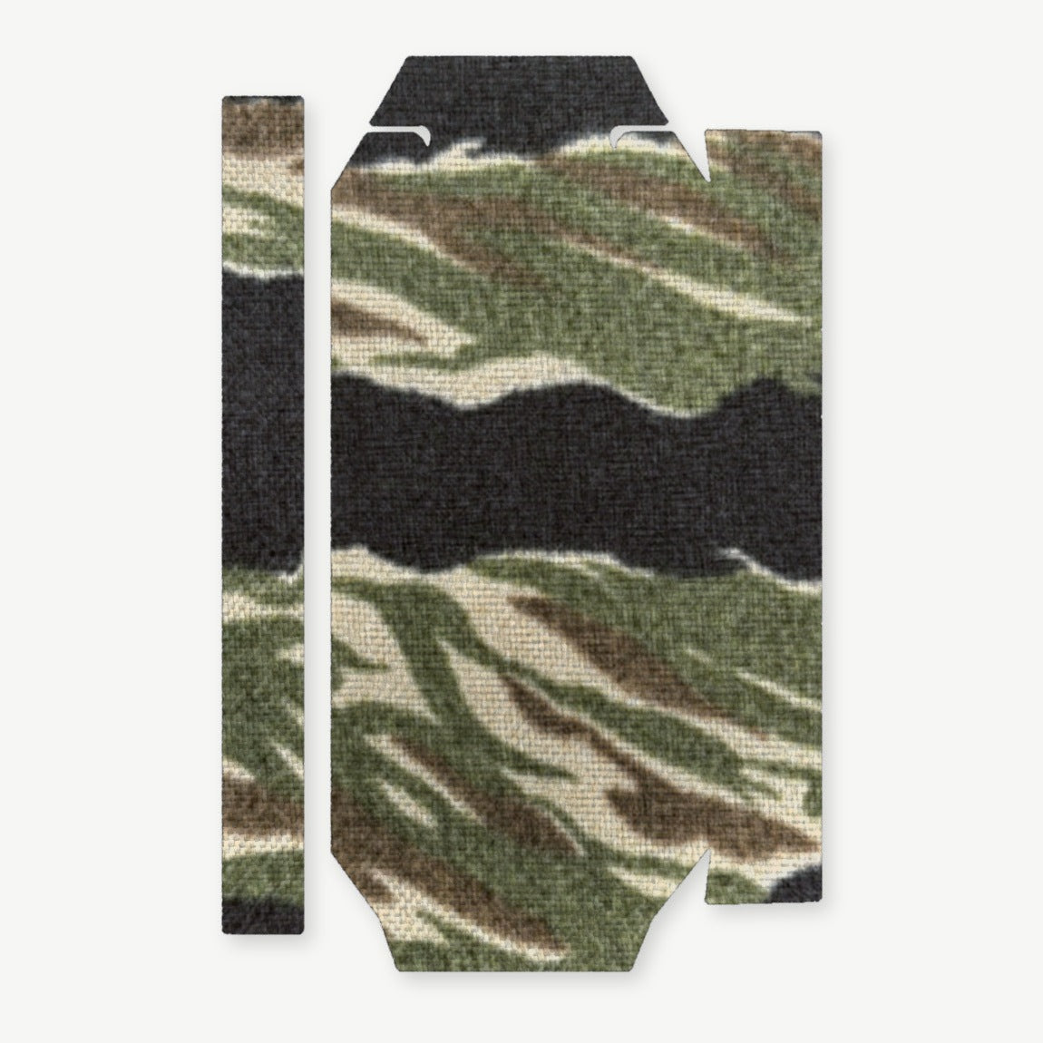 Light Wrap Kit for INFORCE WILD 1/2 - die-cut Cordura 1000D kit pieces in Tiger Stripe (Green/Black) - Combat Textiles