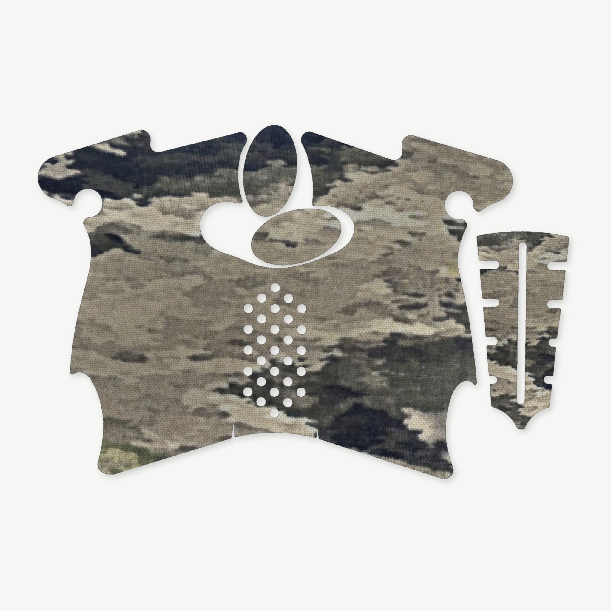 Grip Kit for Canik TP9 SF Elite - die-cut Cordura 1000D kit pieces in A-TACS iX - Combat Textiles