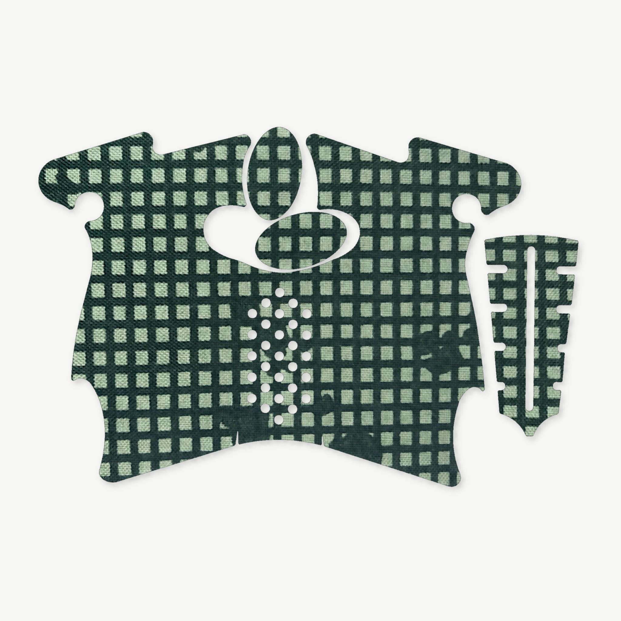 Grip Kit for Canik TP9 SF Elite - die-cut Cordura 1000D kit pieces in Desert Night Camo - Combat Textiles