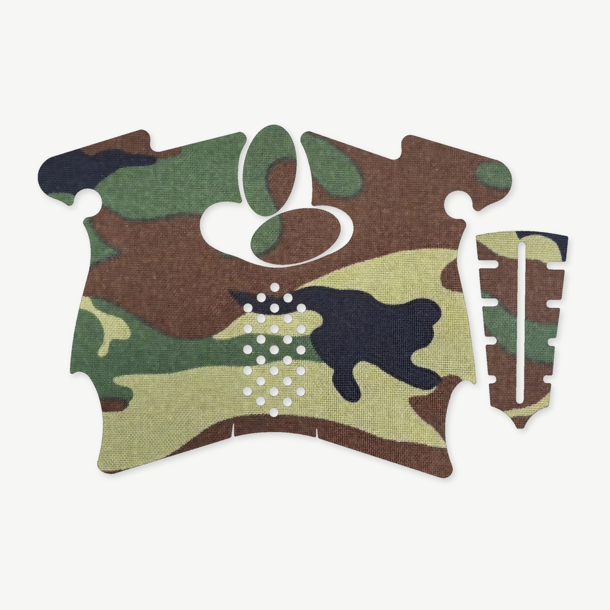 Grip Kit for Canik TP9 SF Elite - die-cut Cordura 1000D kit pieces in M81 Woodland - Combat Textiles